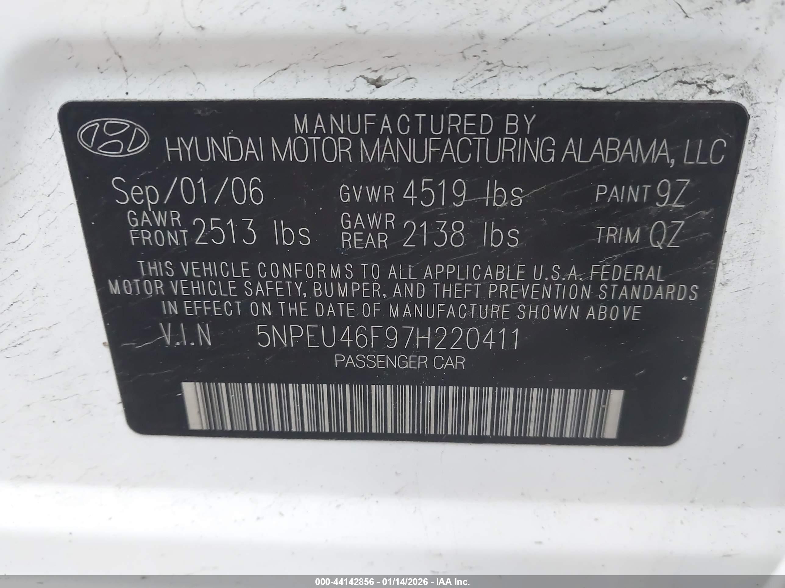 HYUNDAI SONATA image 9