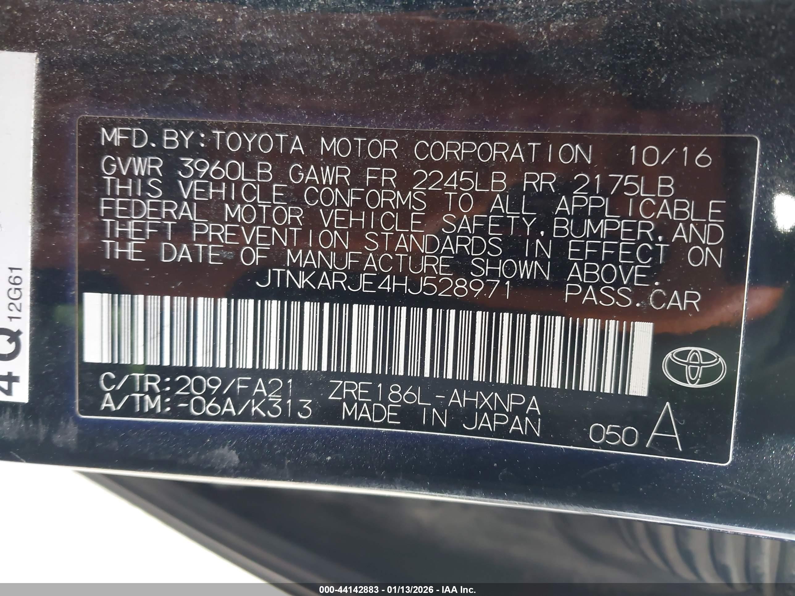 TOYOTA COROLLA image 9