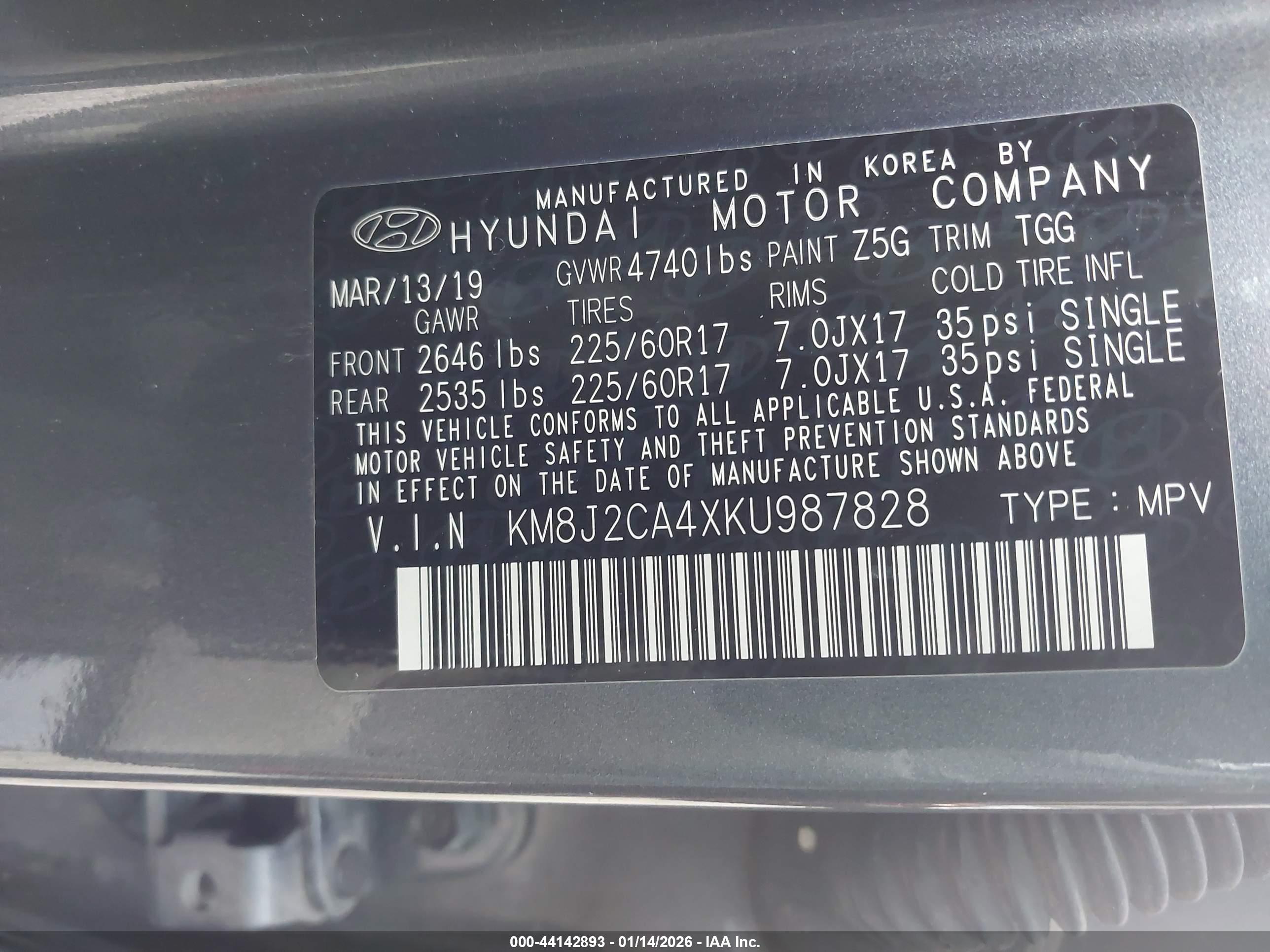 HYUNDAI TUCSON image 9