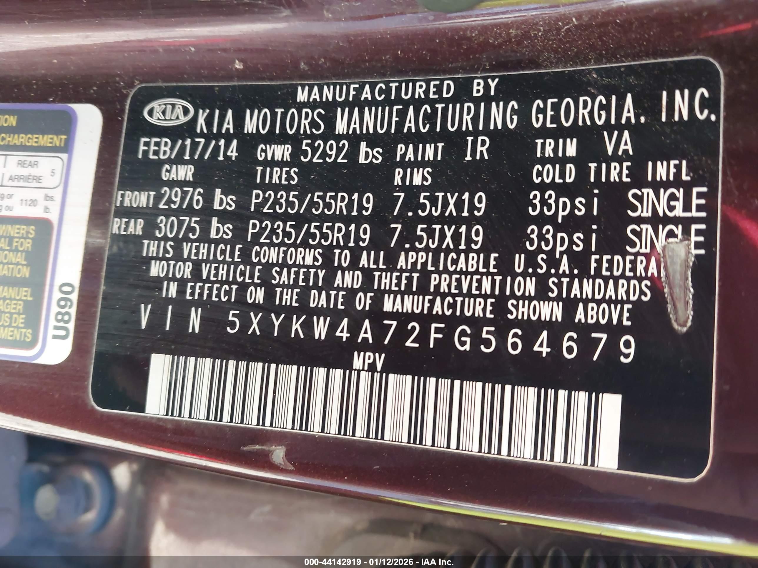KIA SORENTO image 9