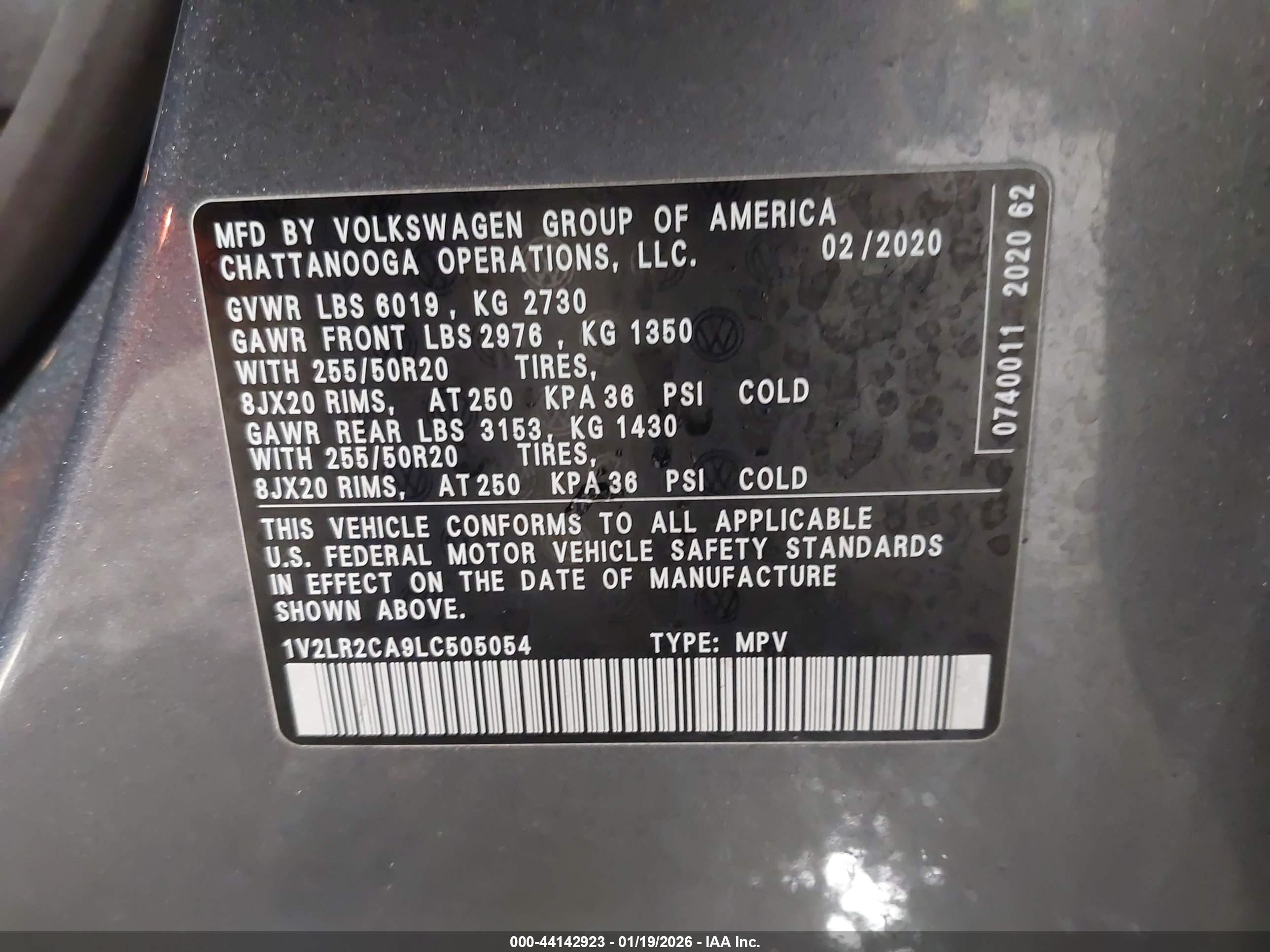VOLKSWAGEN ATLAS image 9