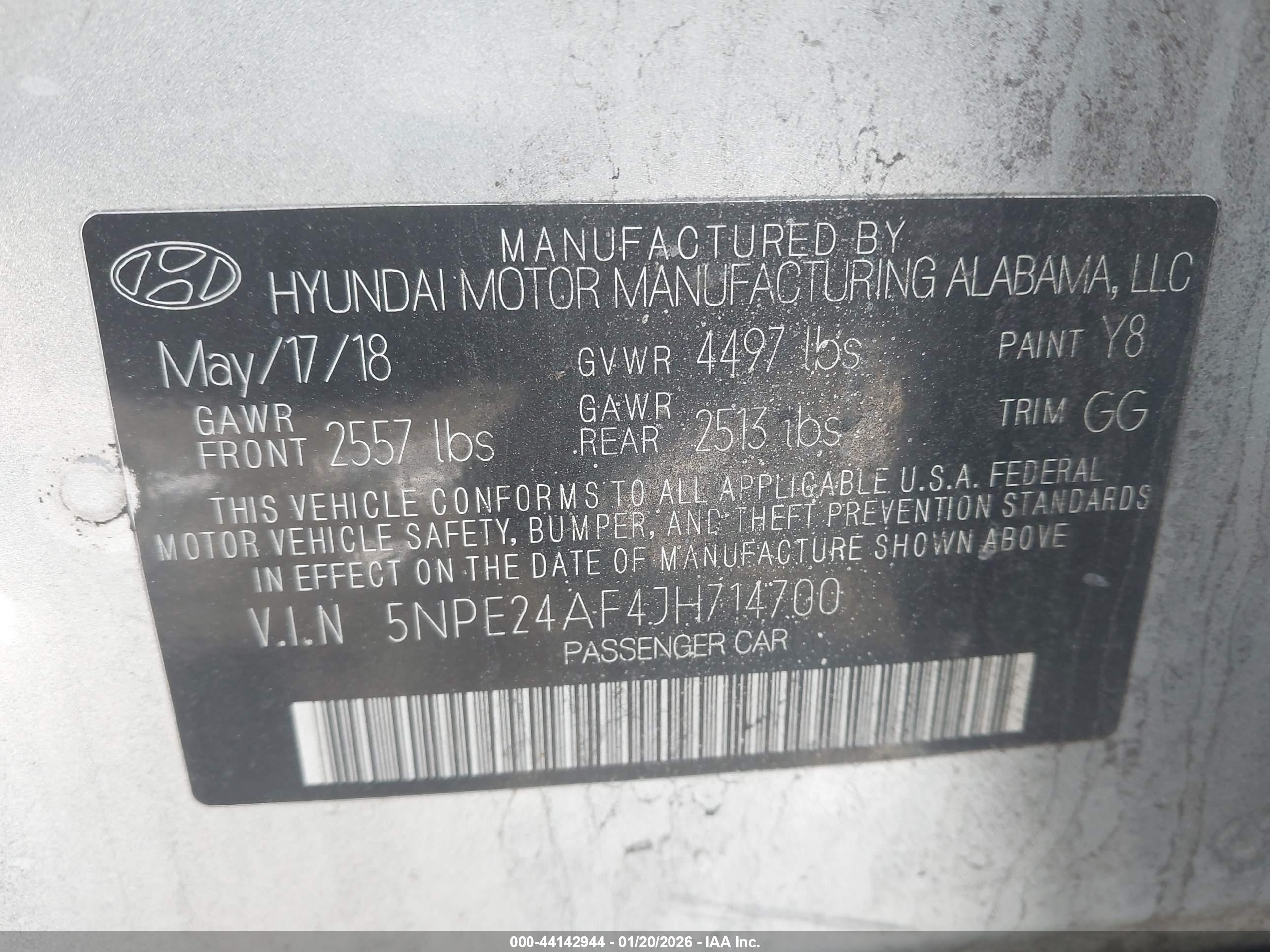 HYUNDAI SONATA image 9