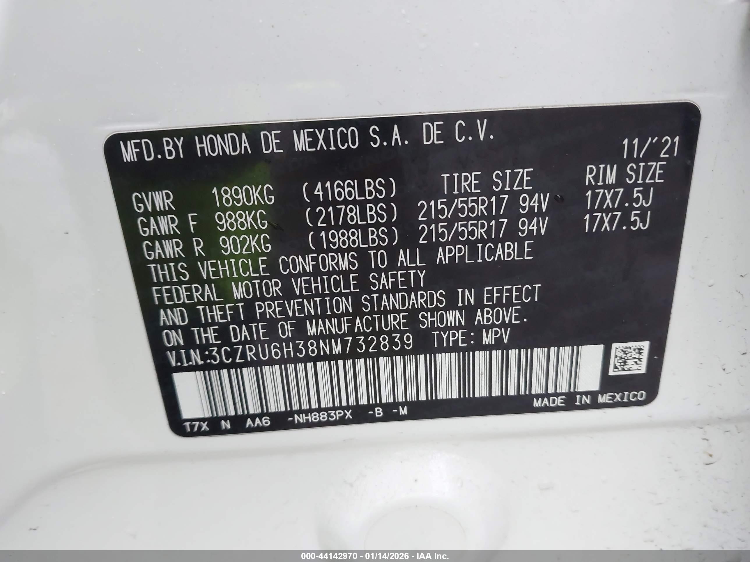 HONDA HR-V image 9