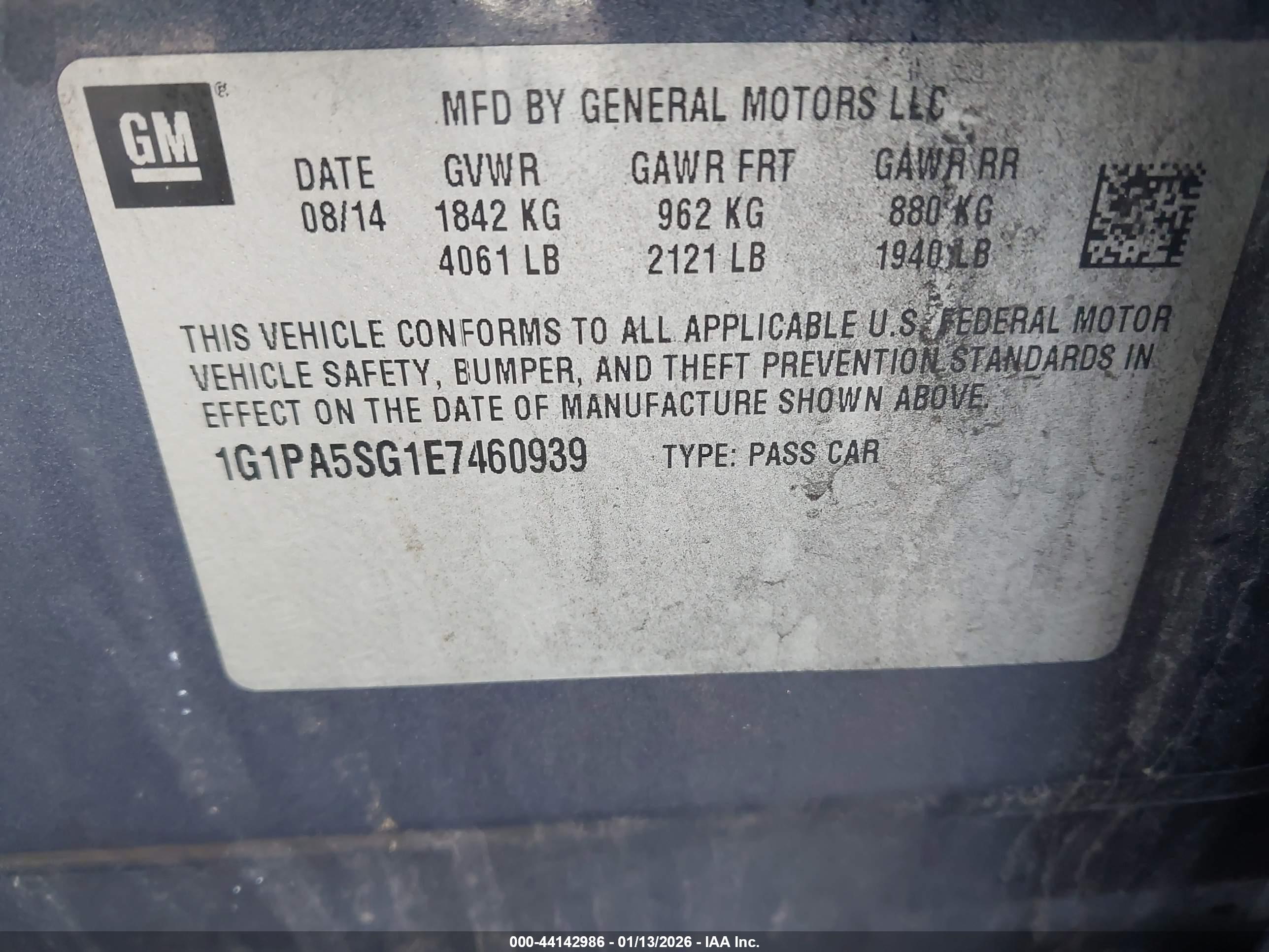 CHEVROLET CRUZE image 9