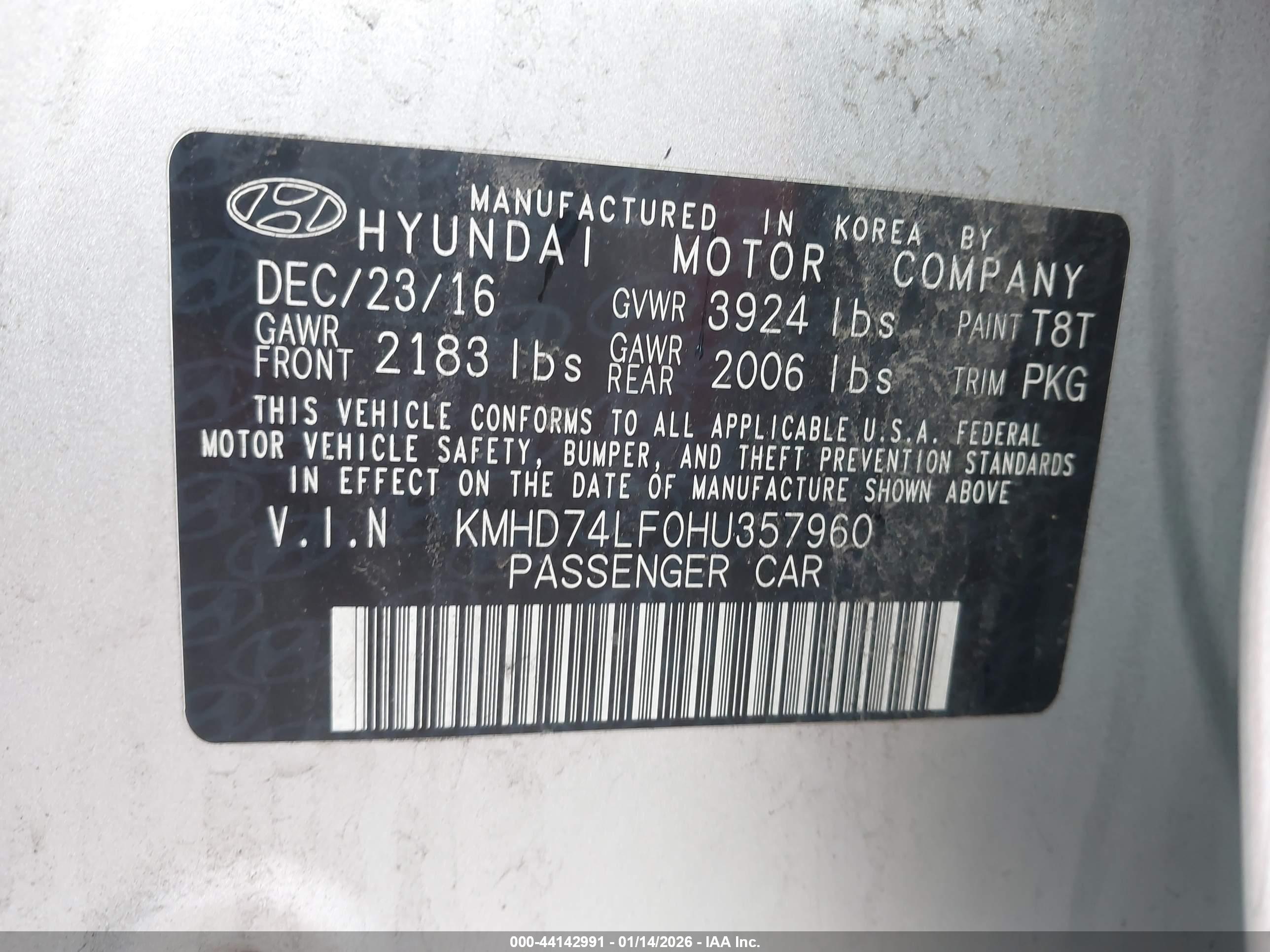 HYUNDAI ELANTRA image 9