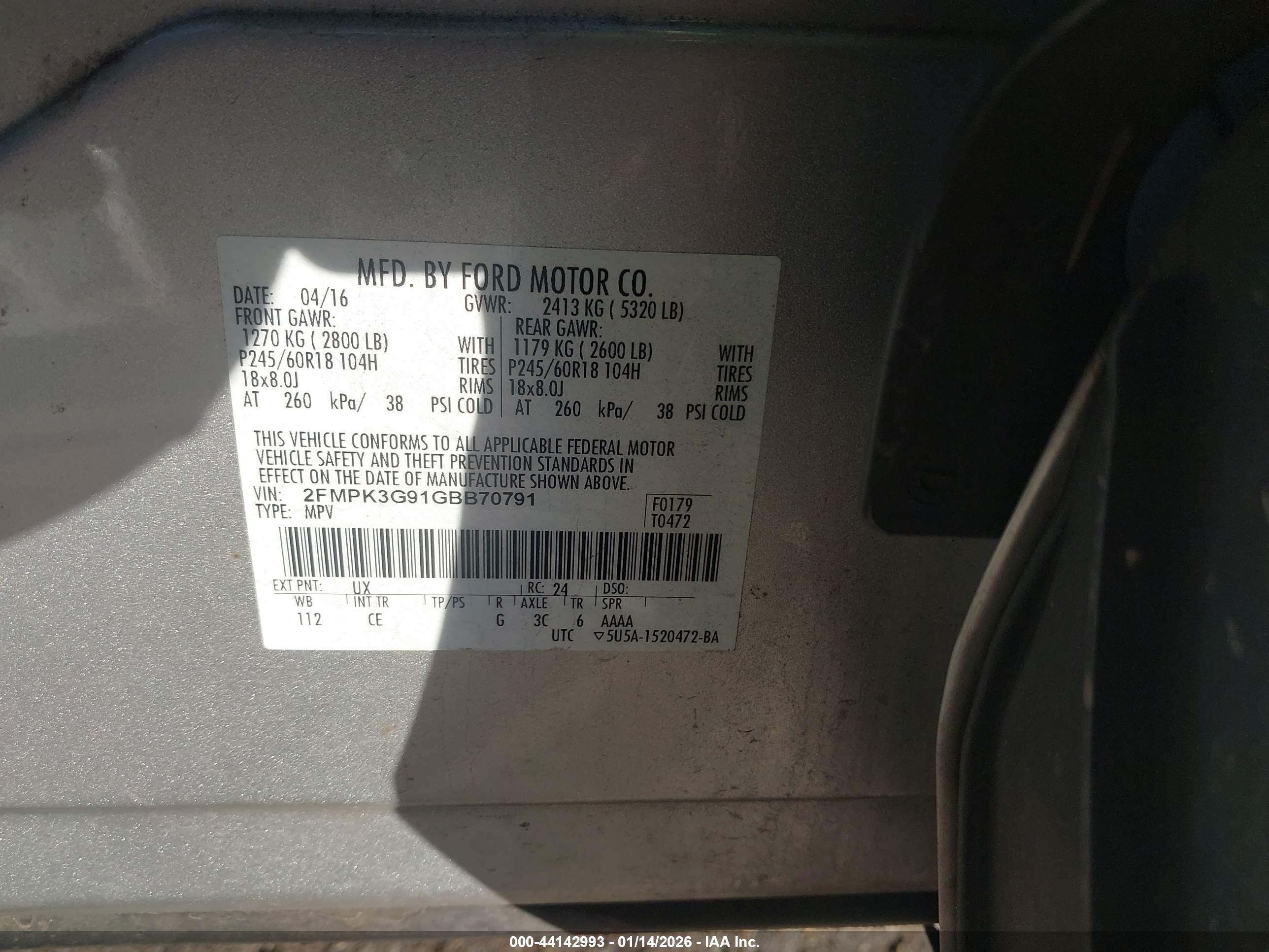 FORD EDGE image 9