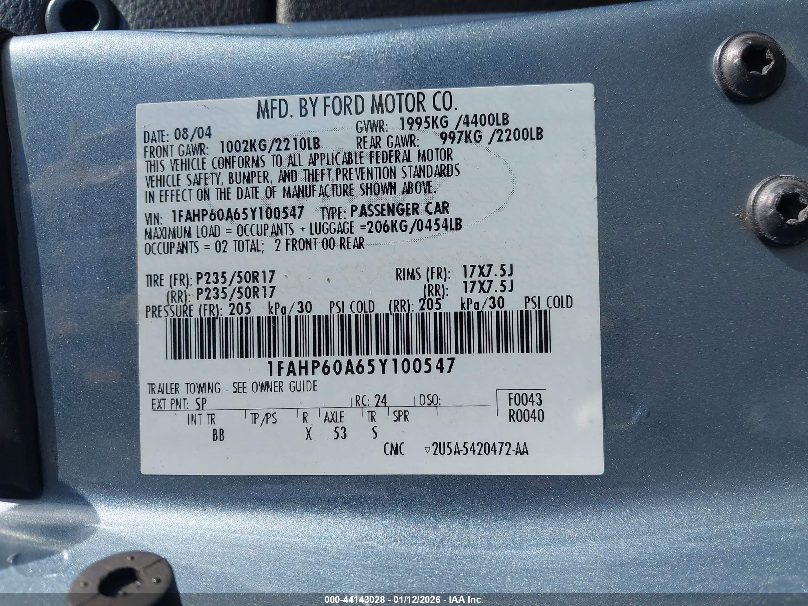 FORD THUNDERBIRD image 9