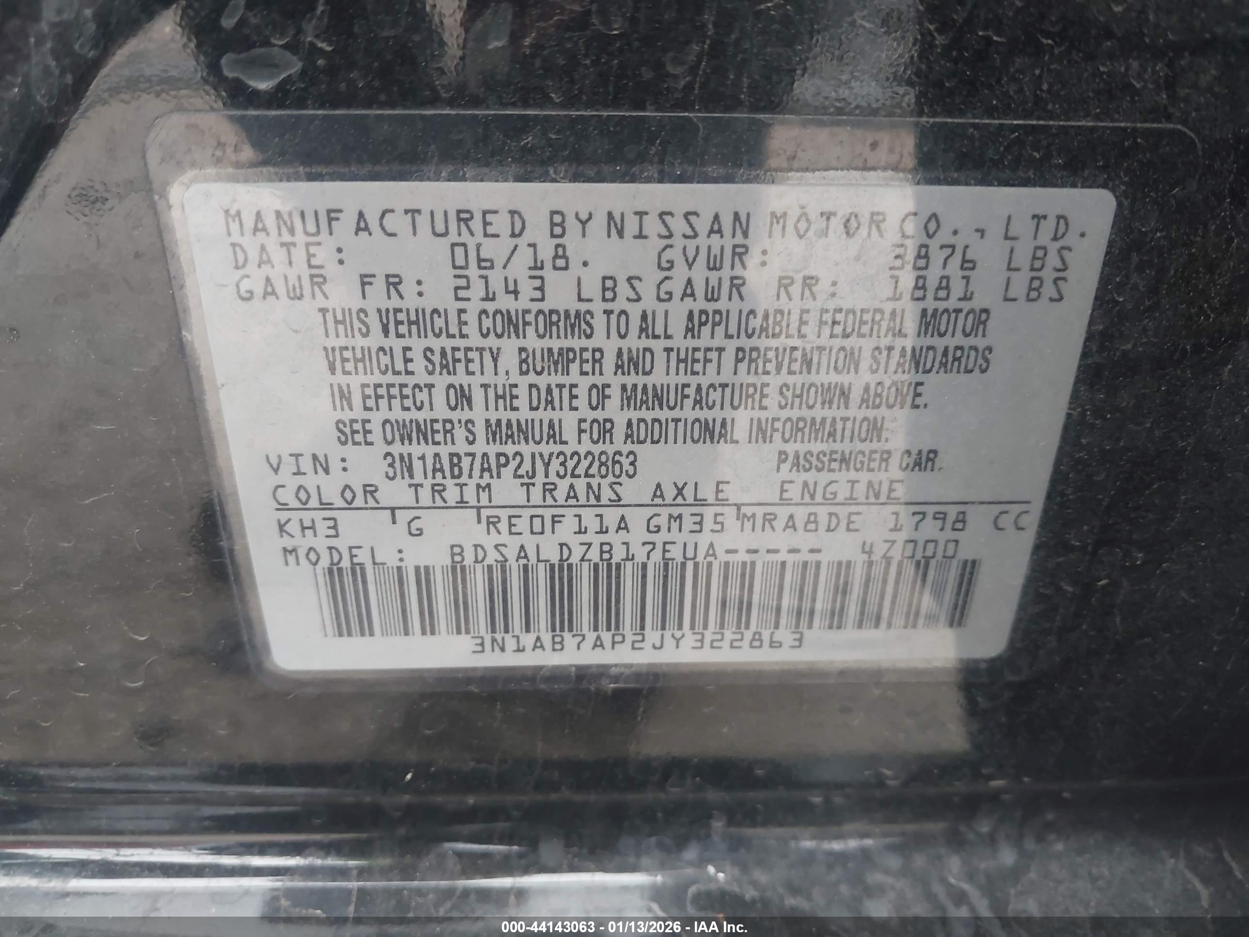 NISSAN SENTRA image 9