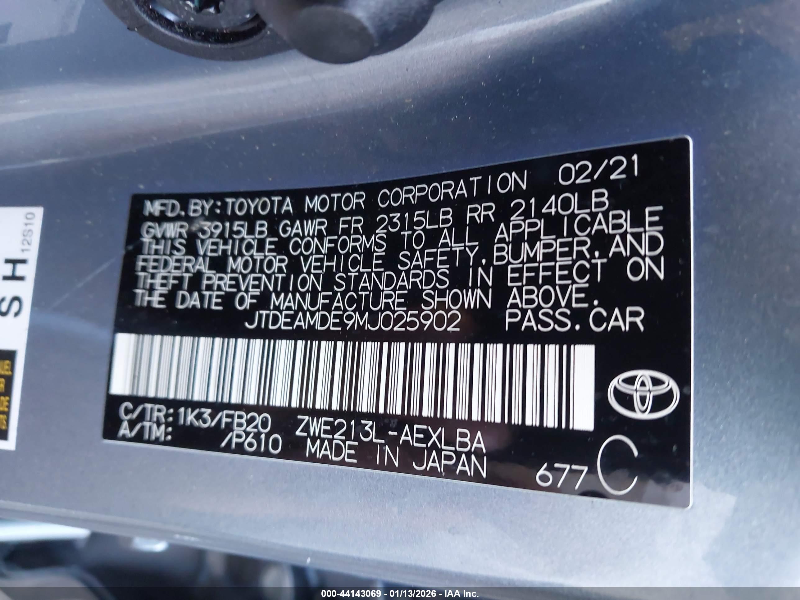 TOYOTA COROLLA image 9