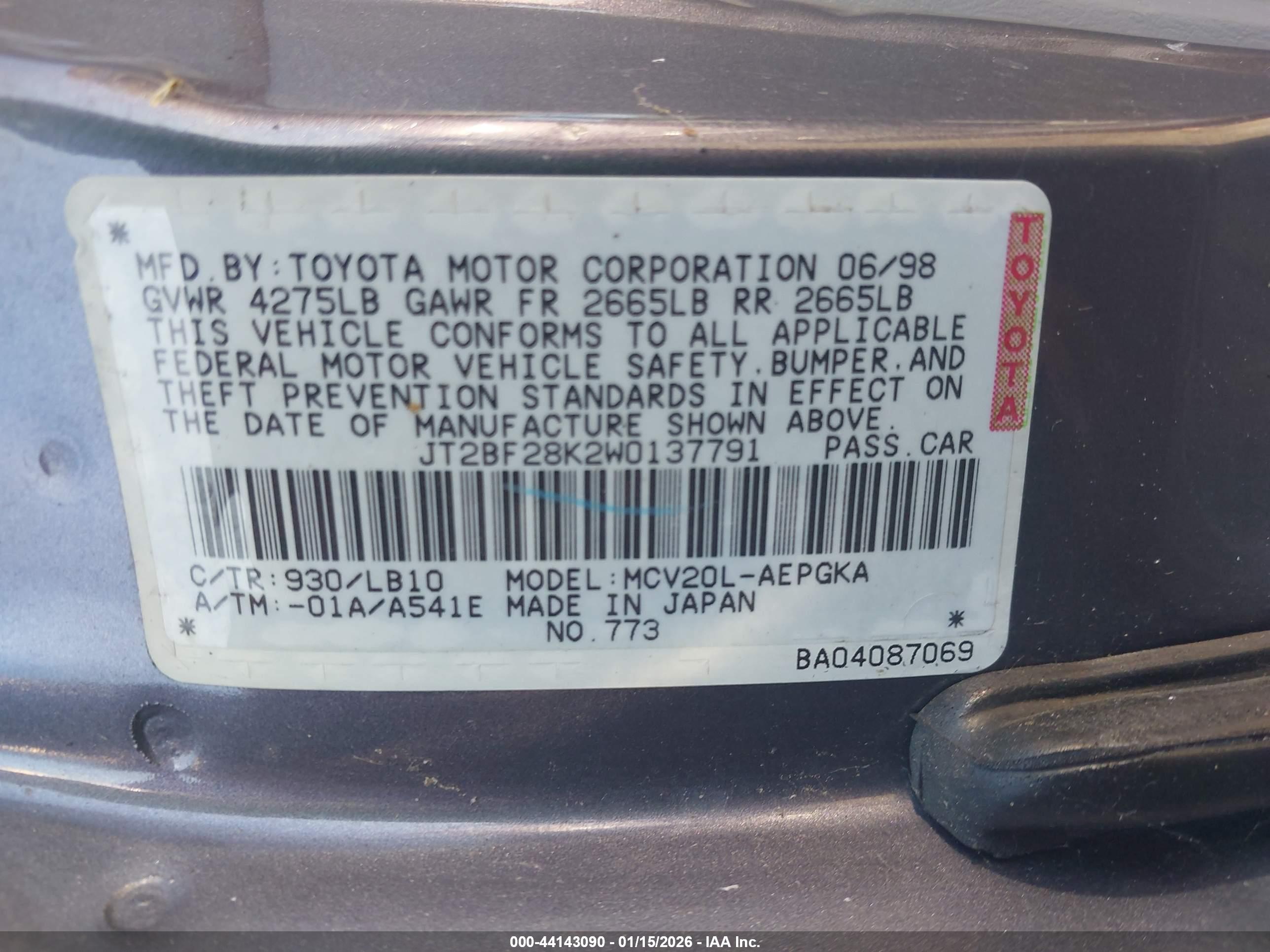 TOYOTA CAMRY image 9