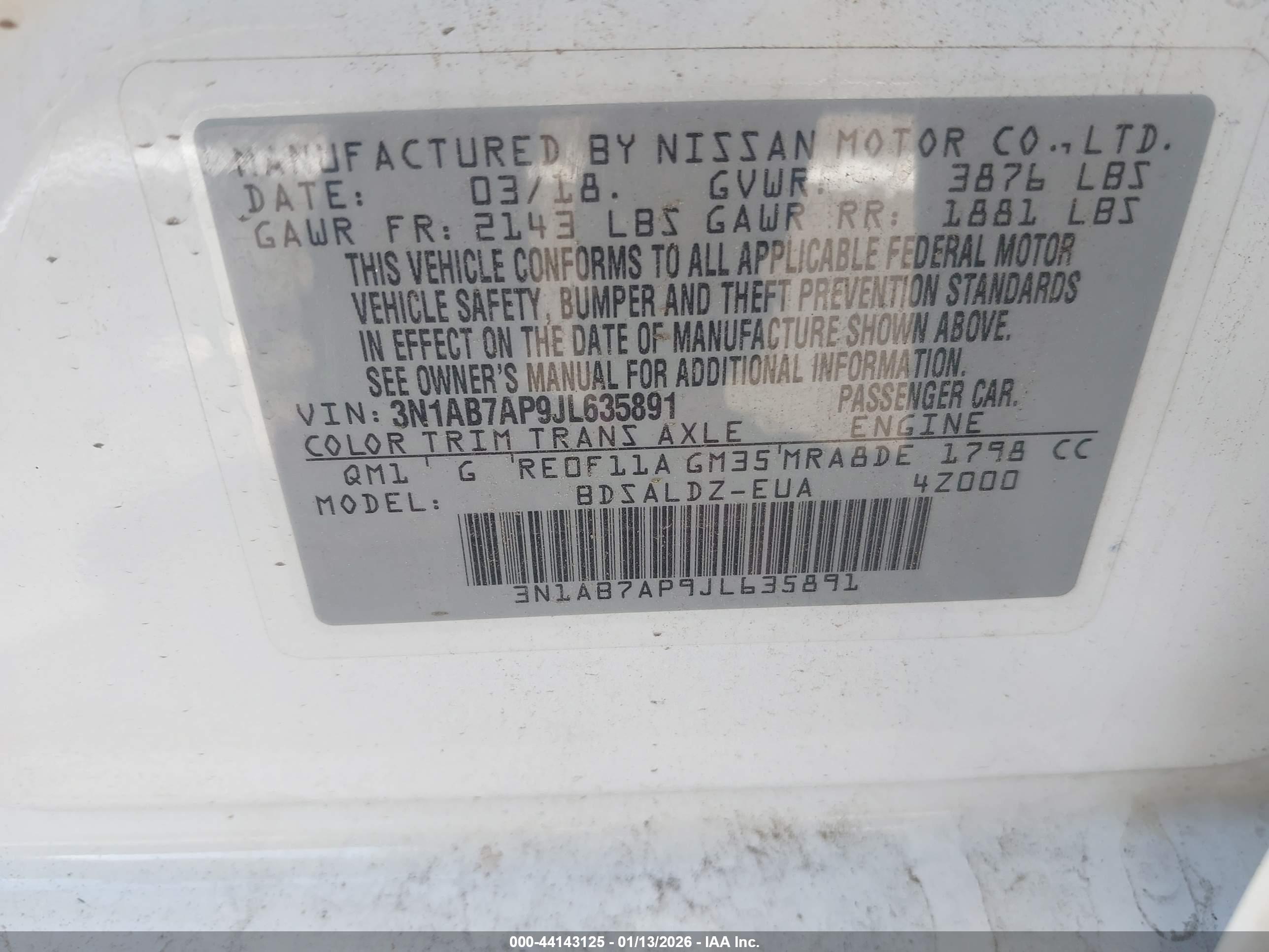NISSAN SENTRA image 9