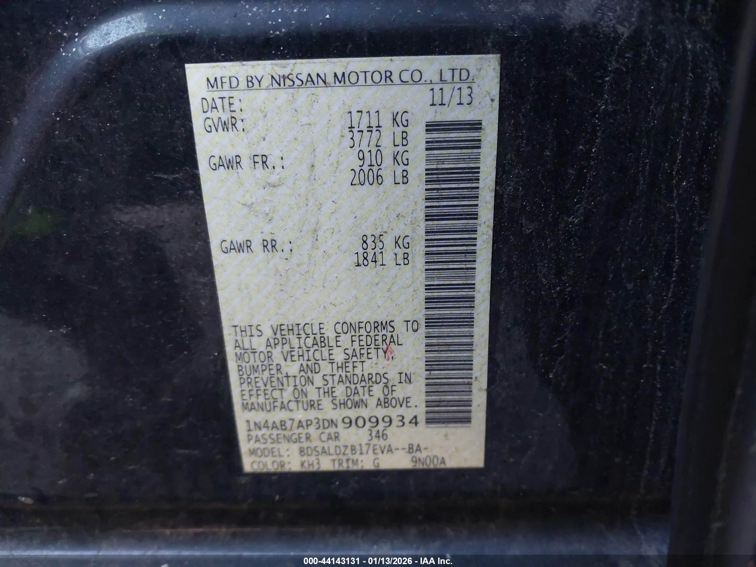 NISSAN SENTRA image 9