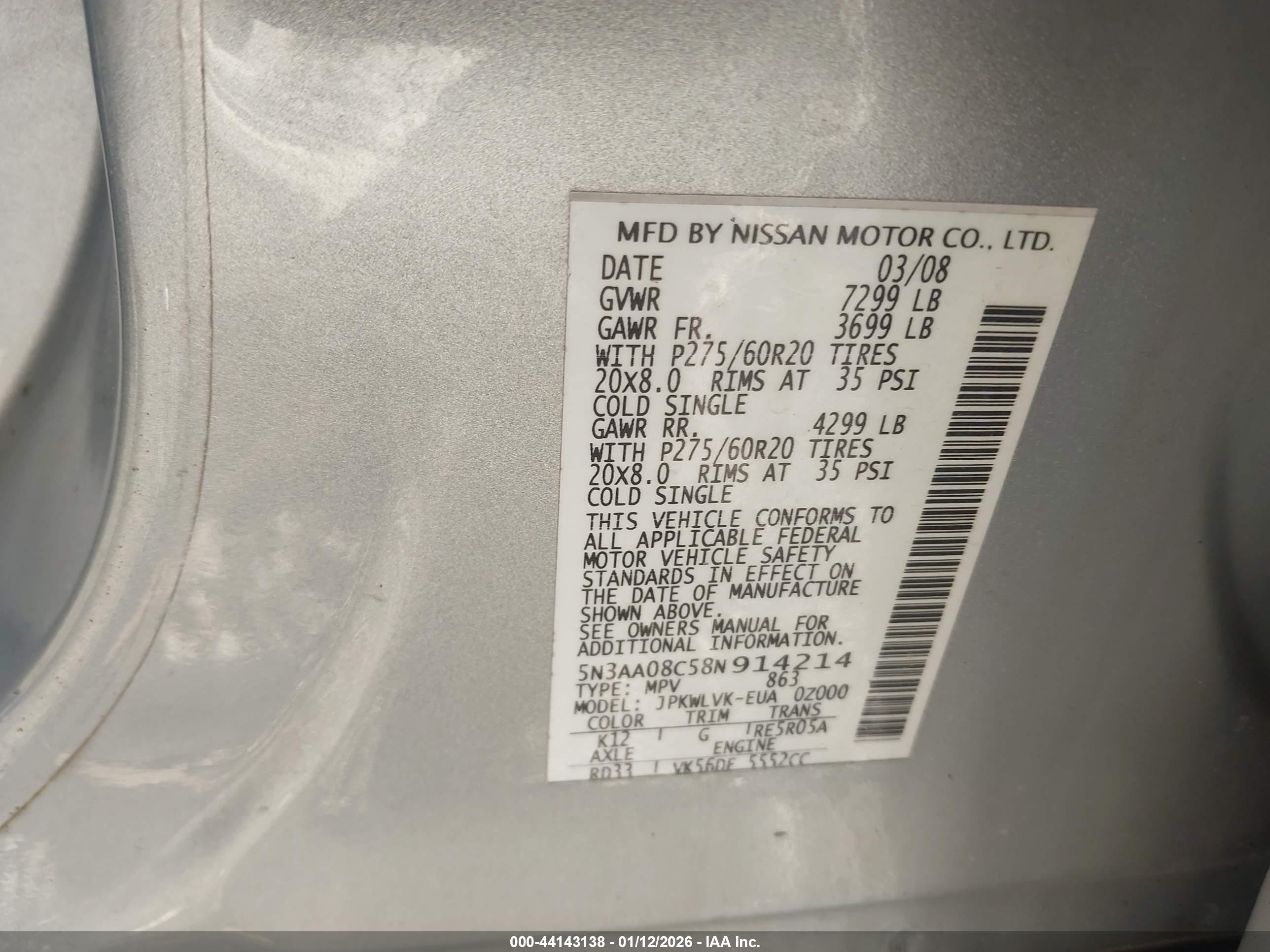INFINITI QX56 image 9