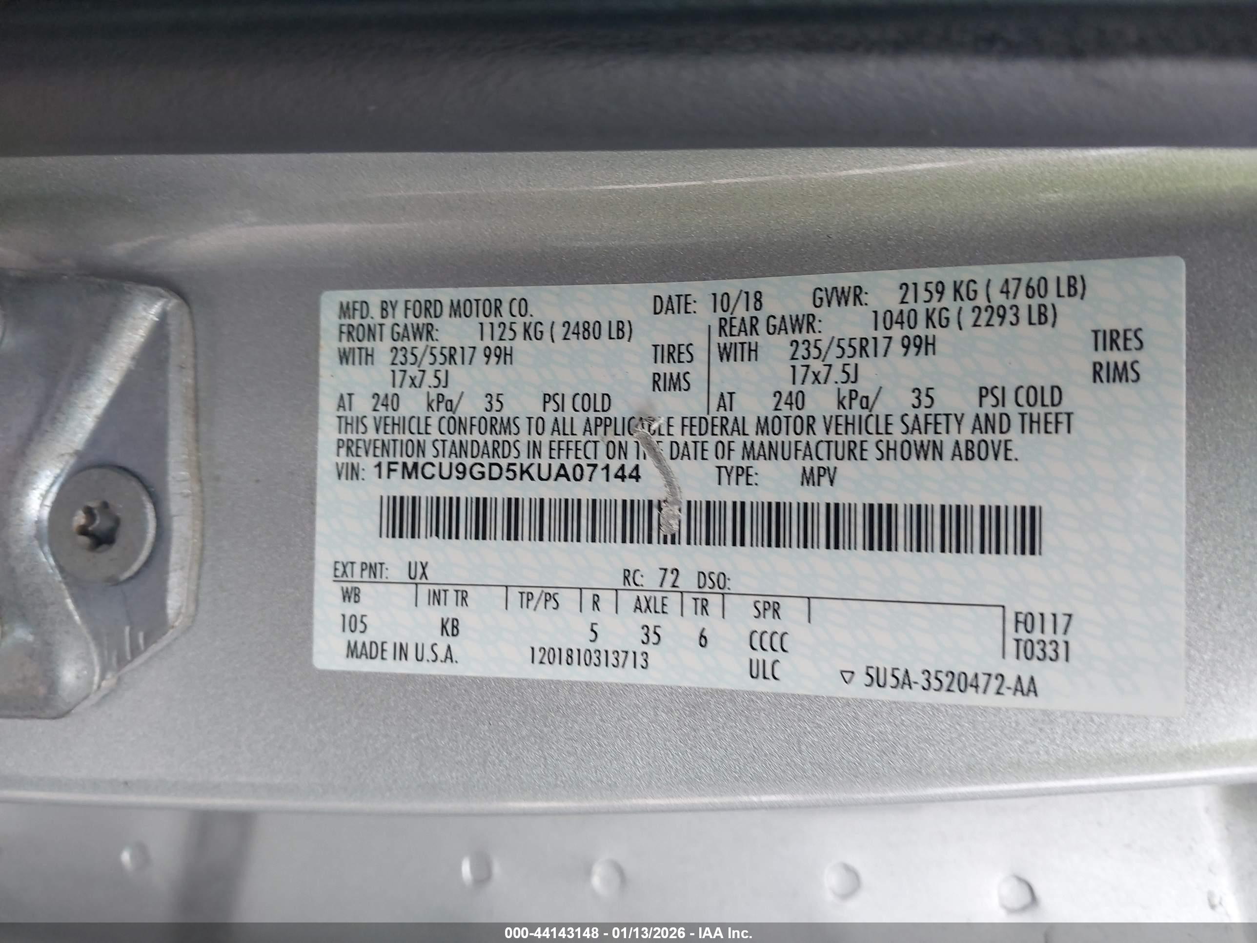 FORD ESCAPE image 9