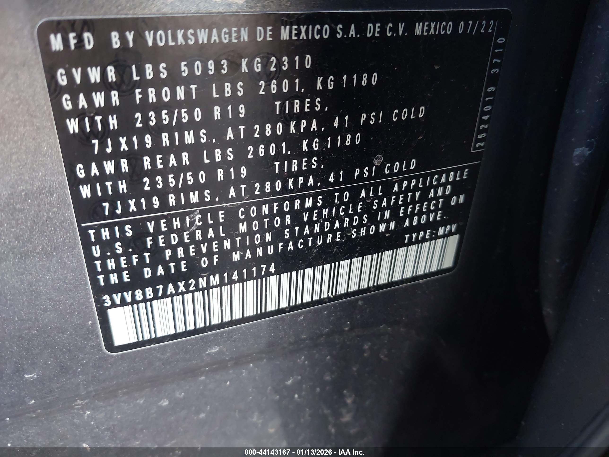 VOLKSWAGEN TIGUAN image 9