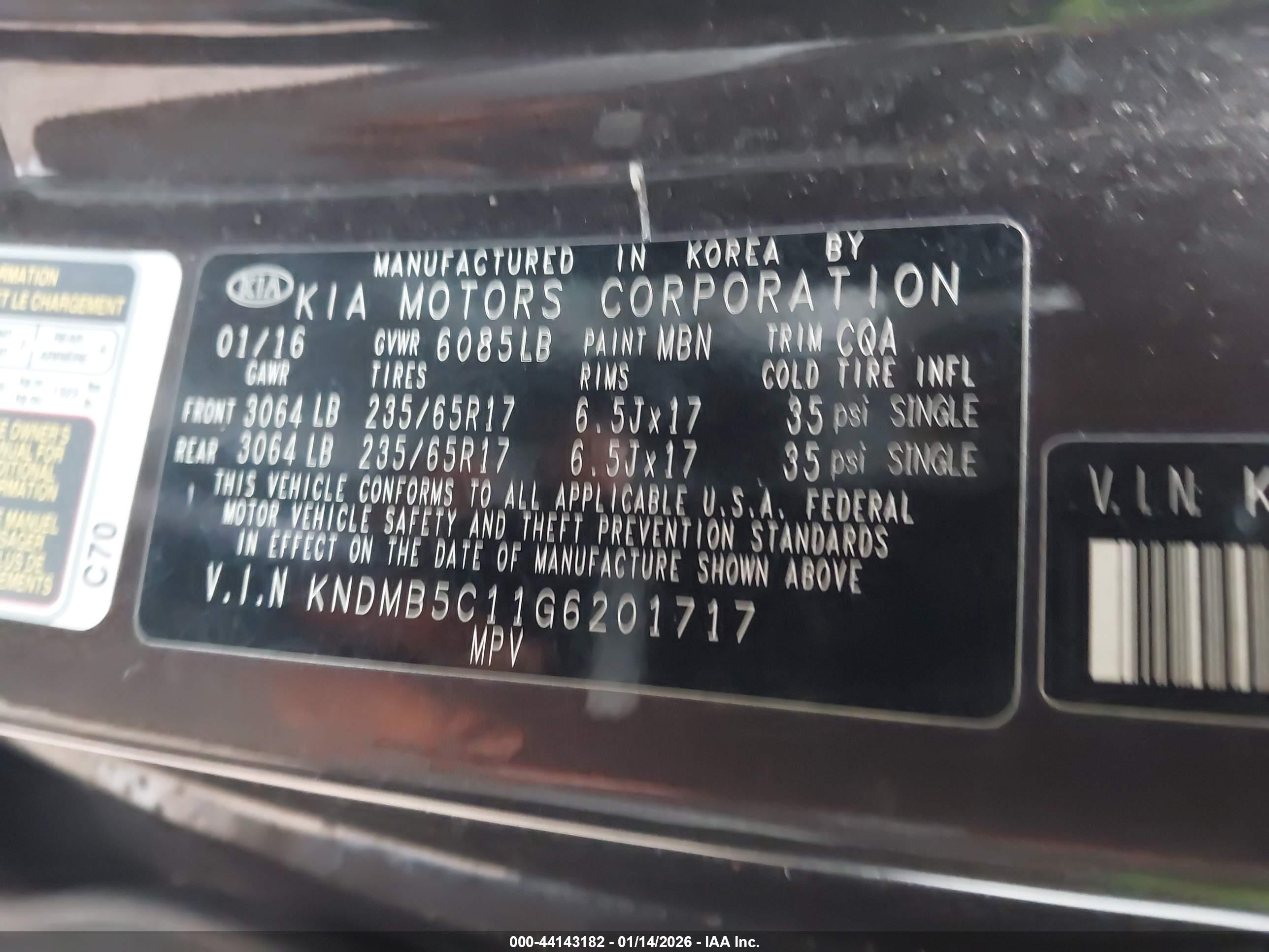 KIA SEDONA image 9