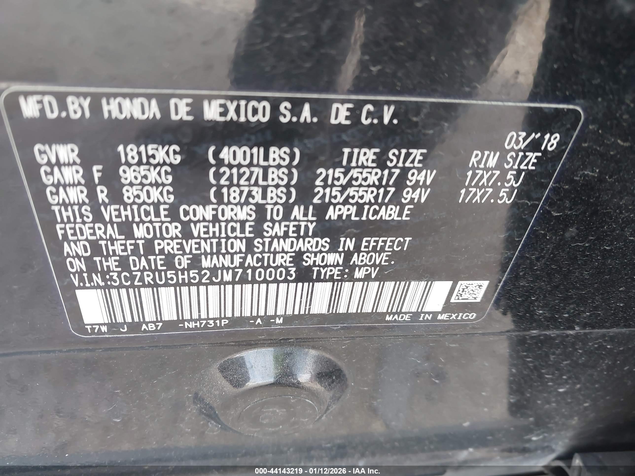 HONDA HR-V image 9