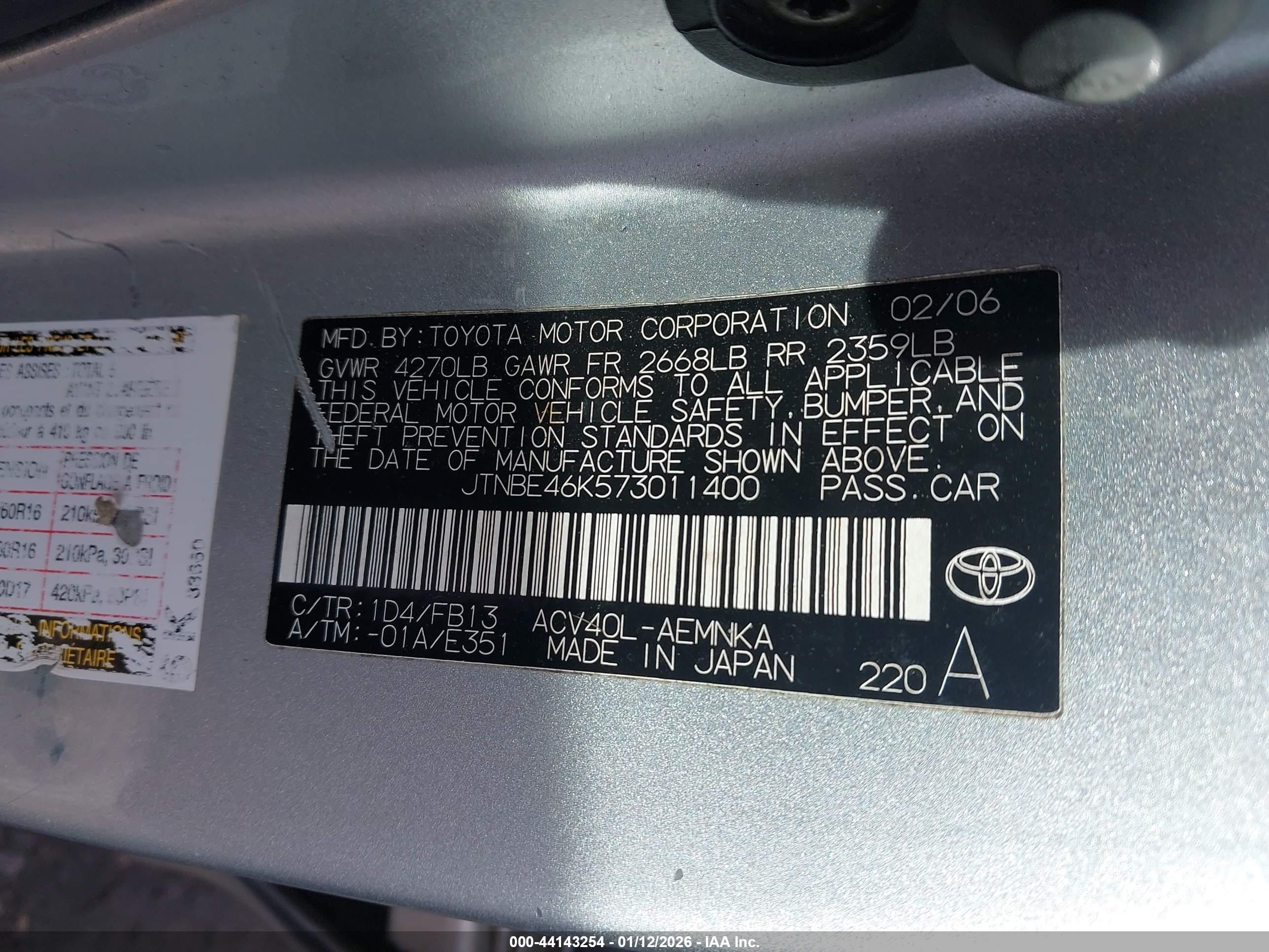 TOYOTA CAMRY image 9