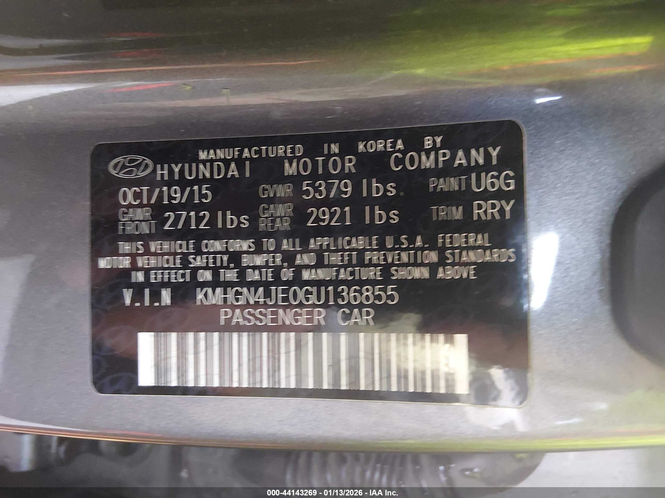 HYUNDAI GENESIS image 9