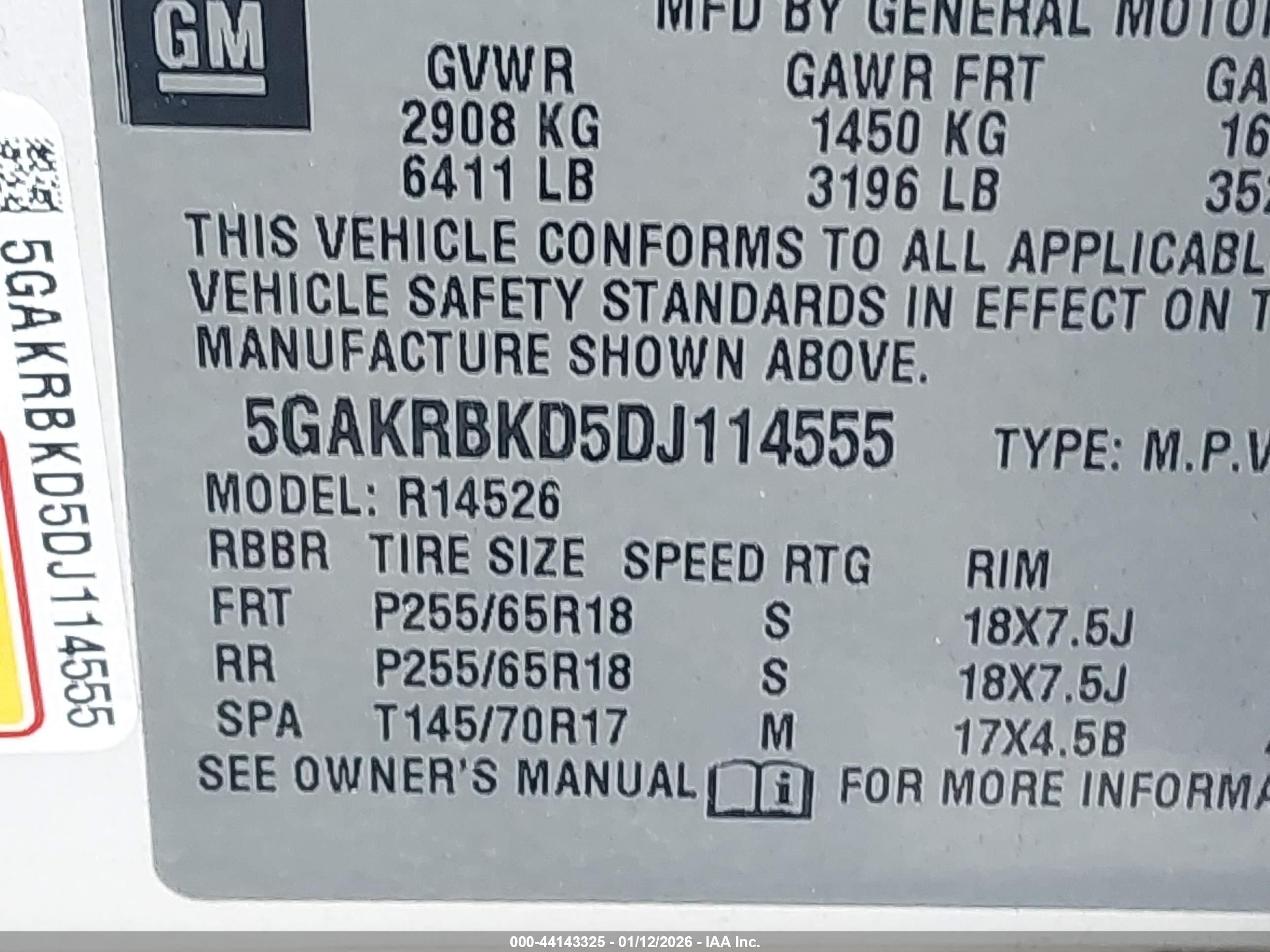 BUICK ENCLAVE image 9