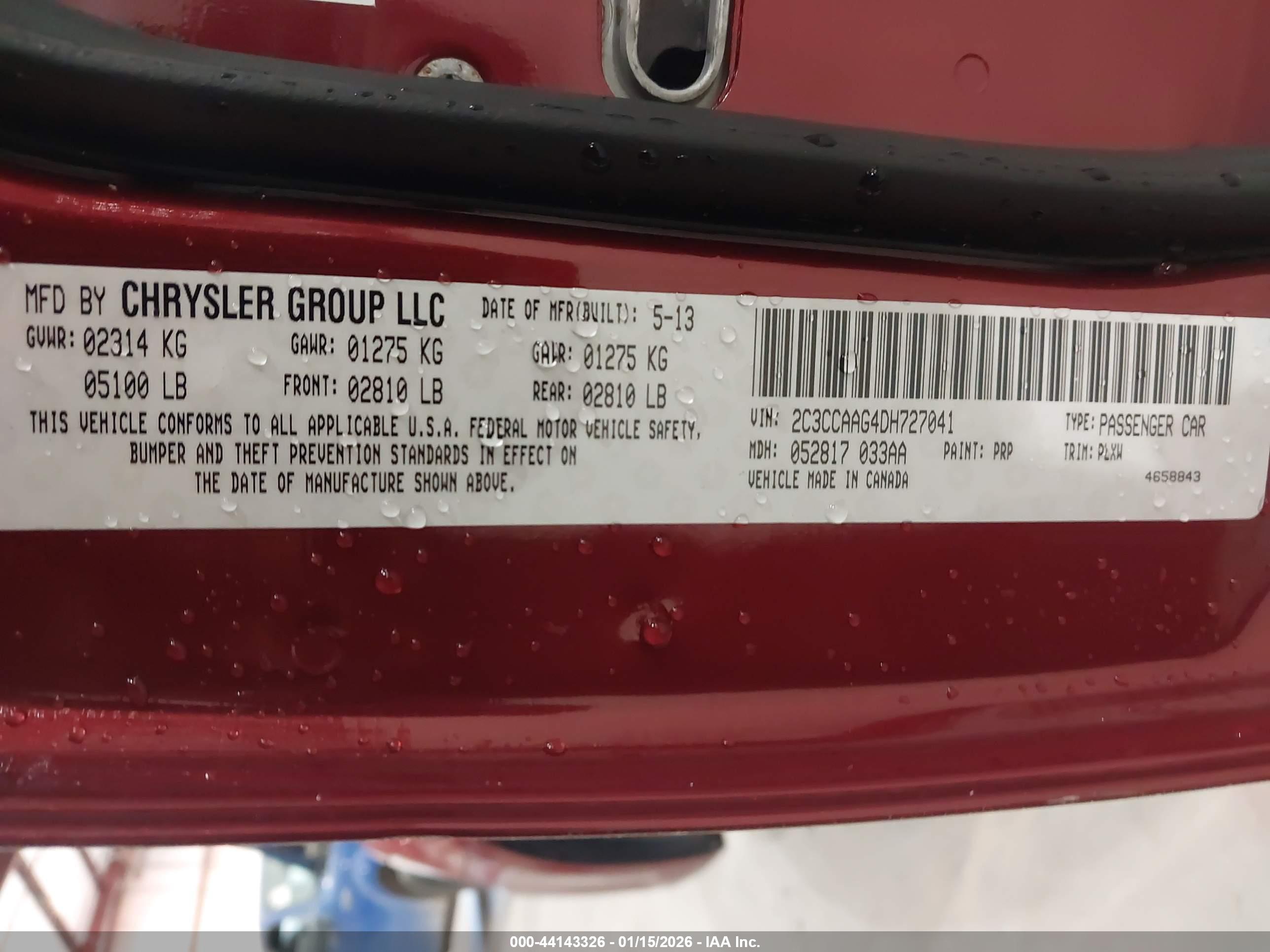 CHRYSLER 300 image 9