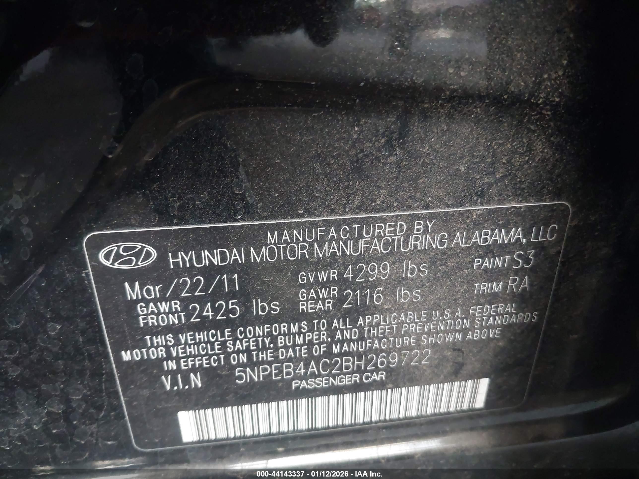 HYUNDAI SONATA image 9