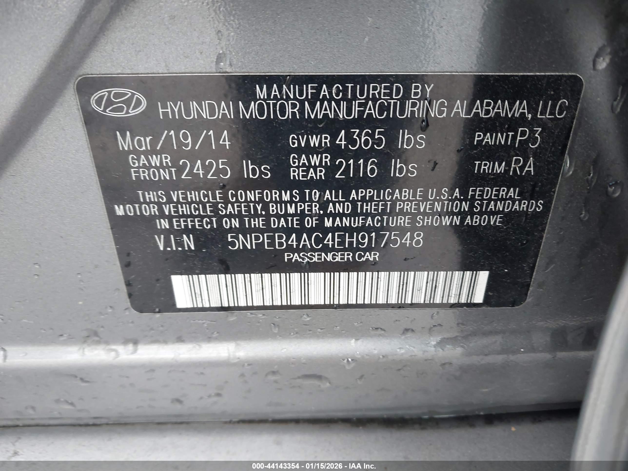 HYUNDAI SONATA image 9