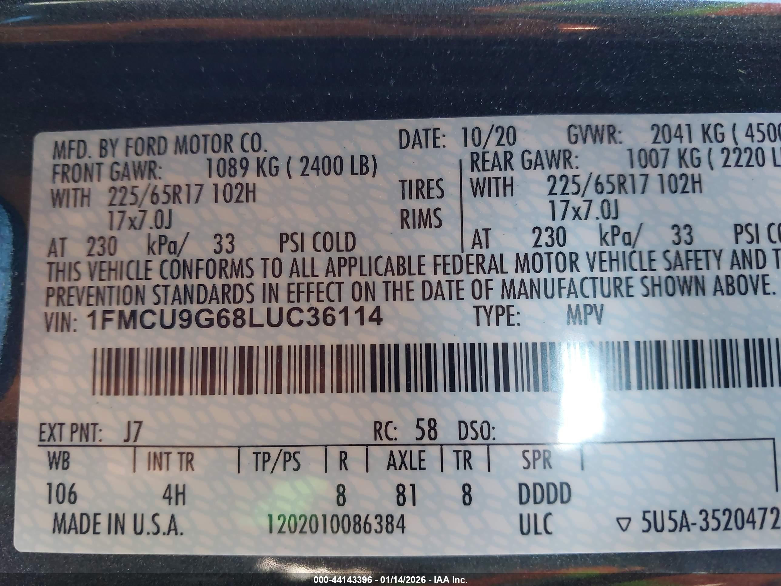 FORD ESCAPE image 9