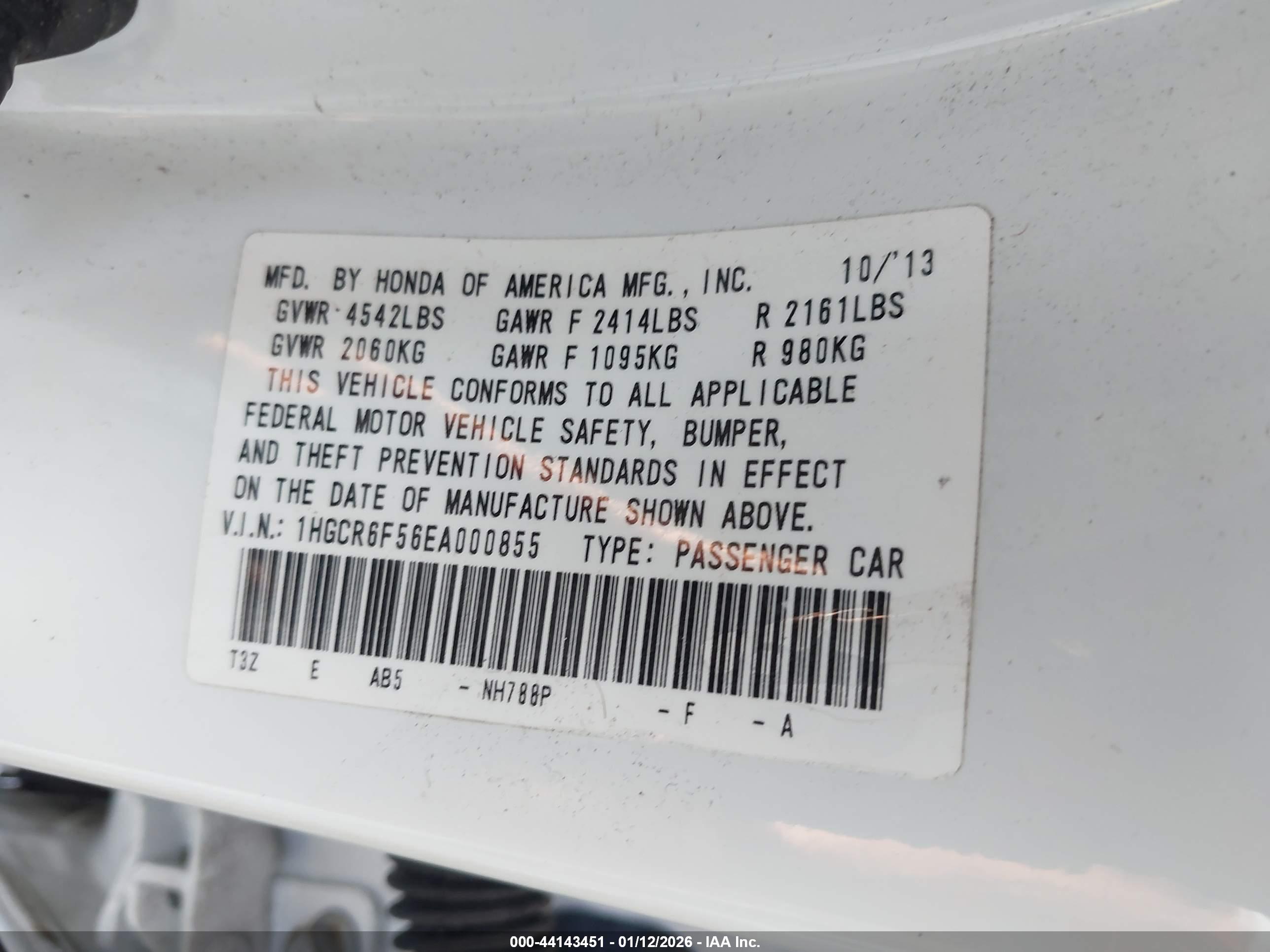 HONDA ACCORD image 9