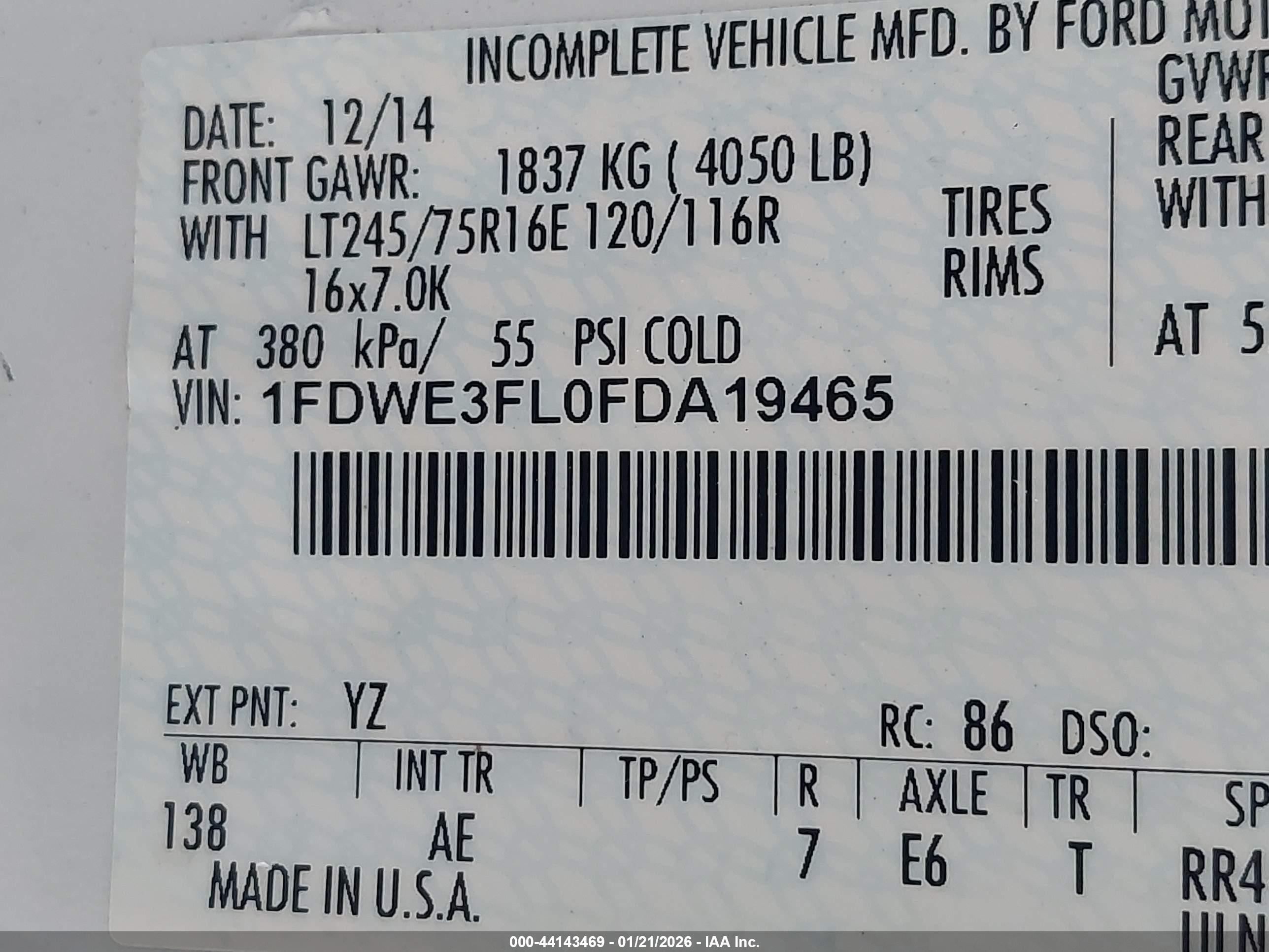 FORD E-350 image 9