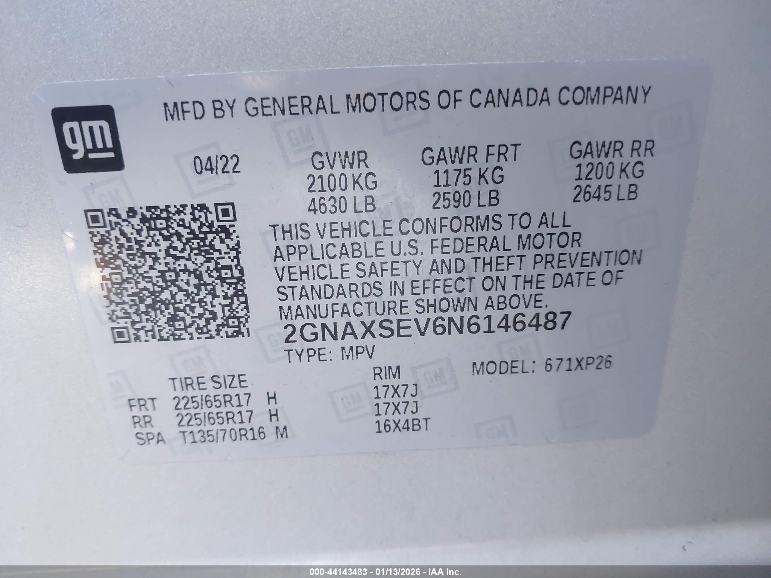 CHEVROLET EQUINOX image 9