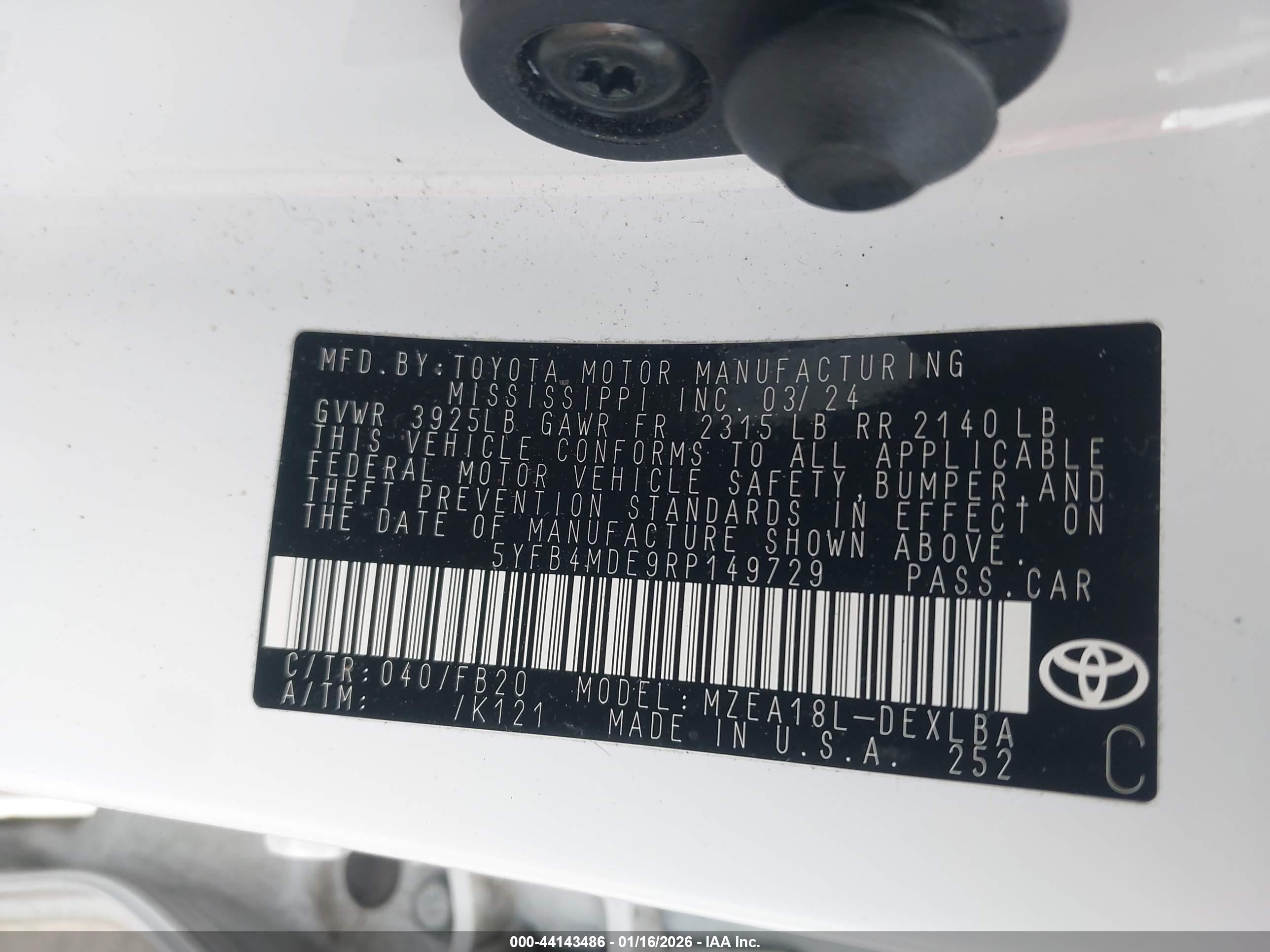 TOYOTA COROLLA image 9