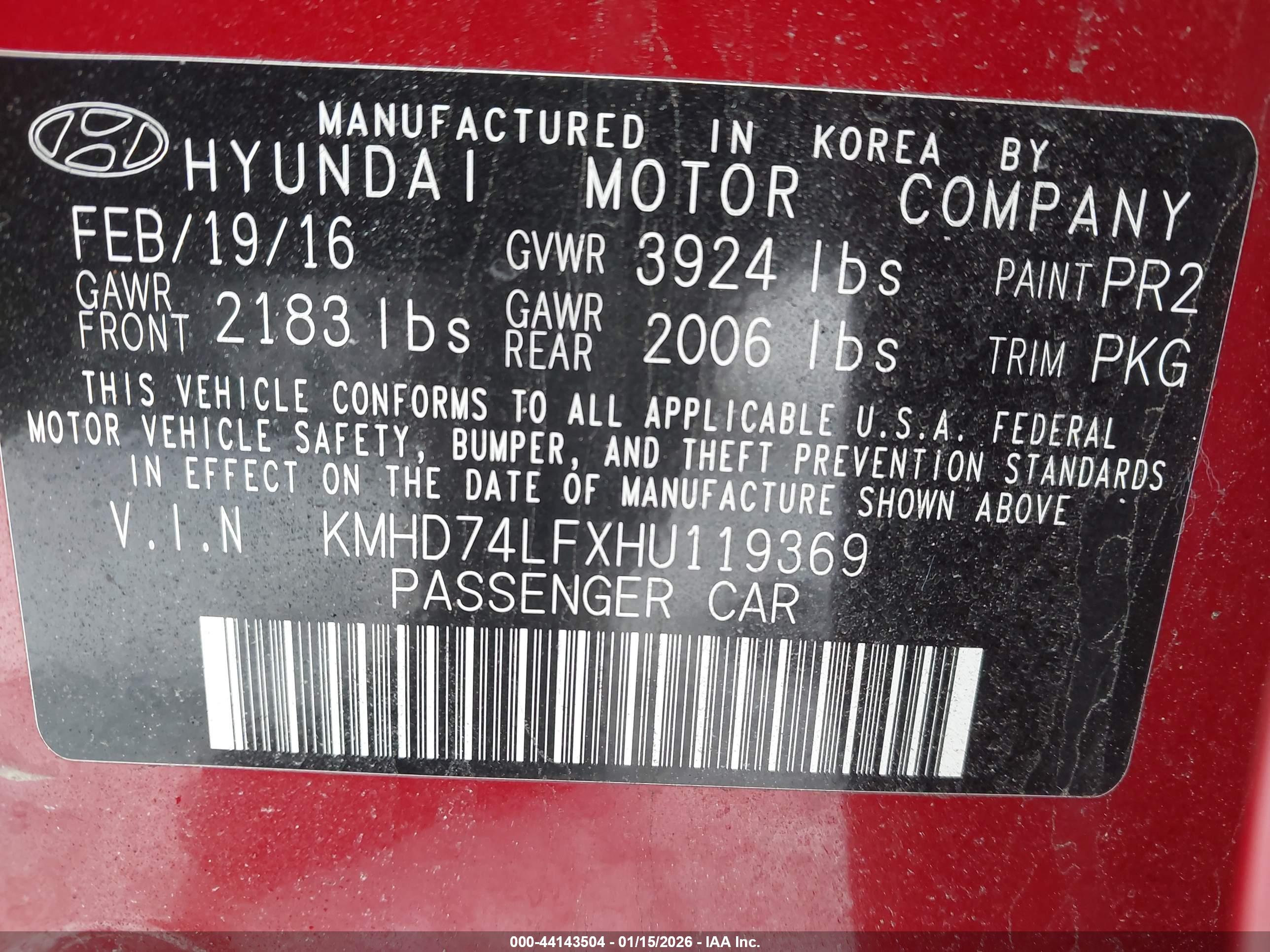 HYUNDAI ELANTRA image 9
