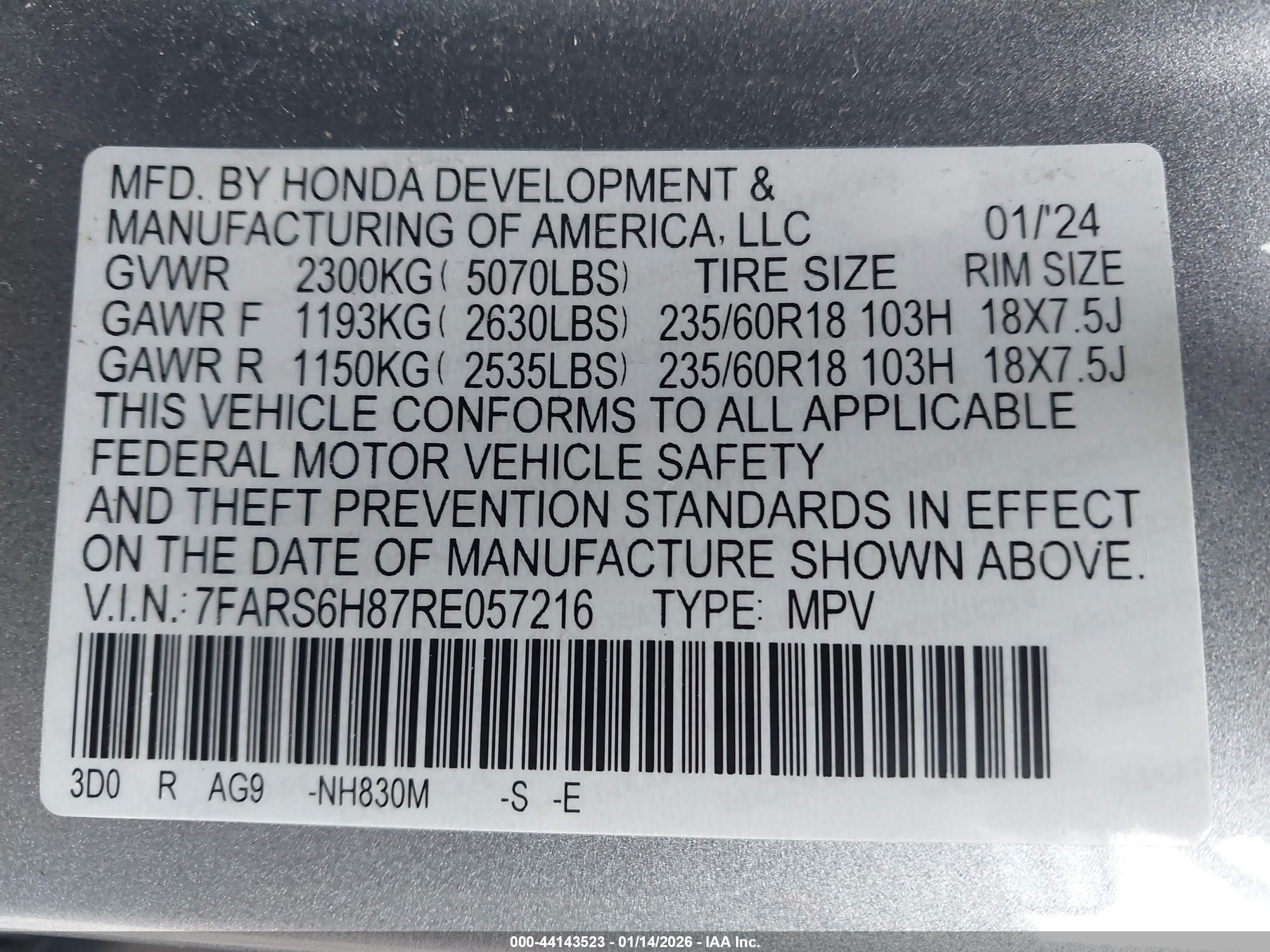 HONDA CR-V image 9