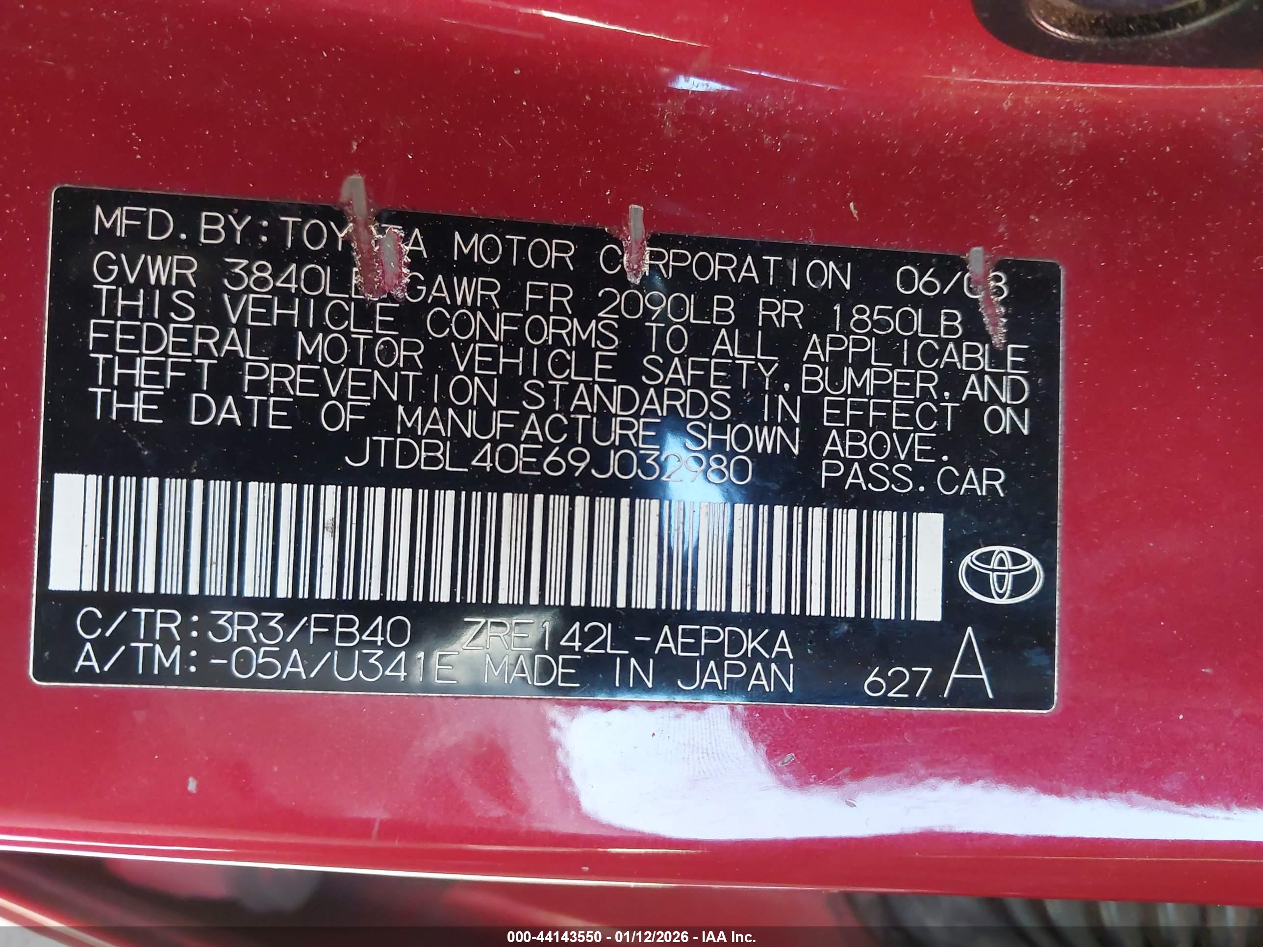 TOYOTA COROLLA image 9