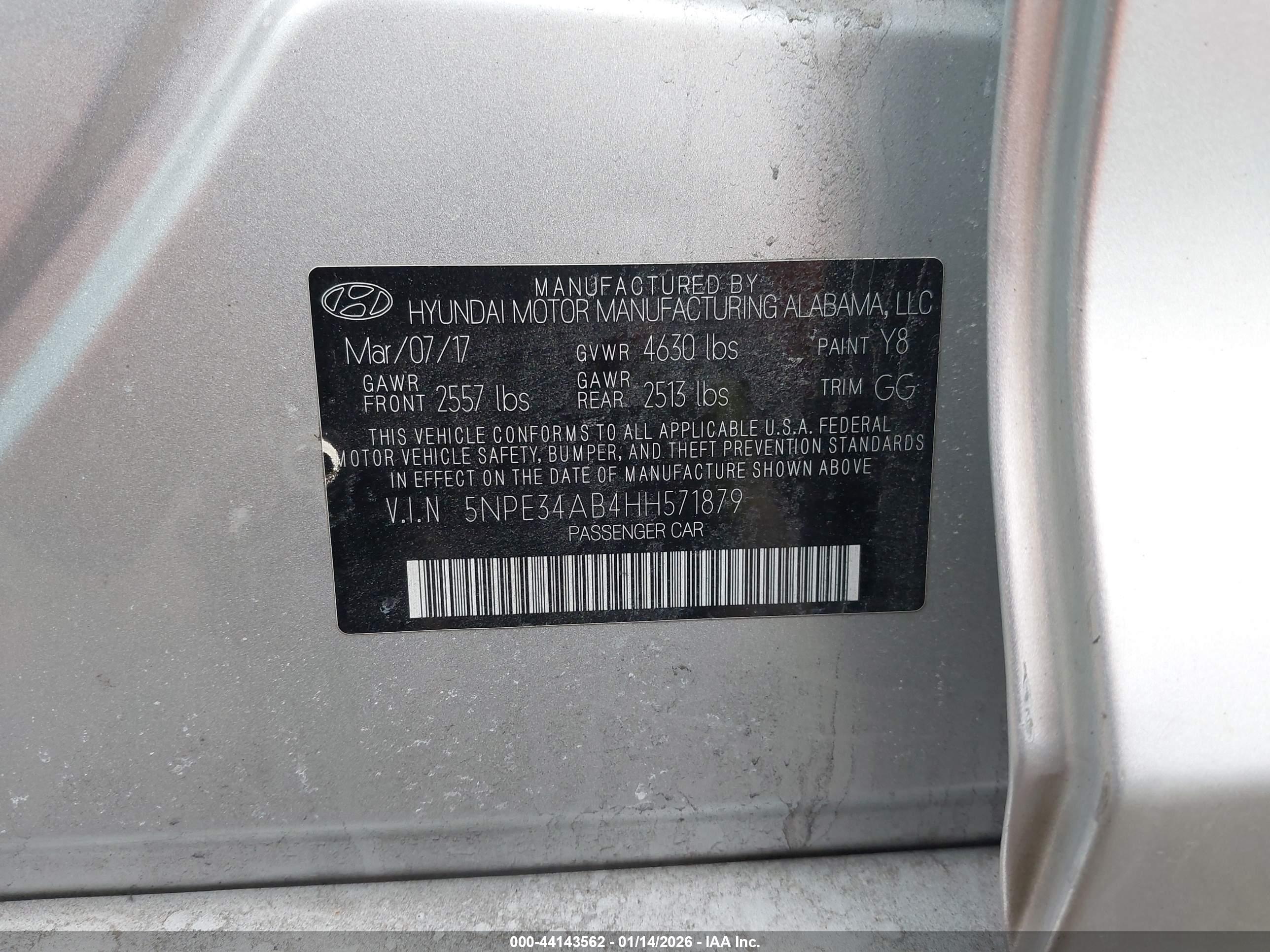 HYUNDAI SONATA image 9