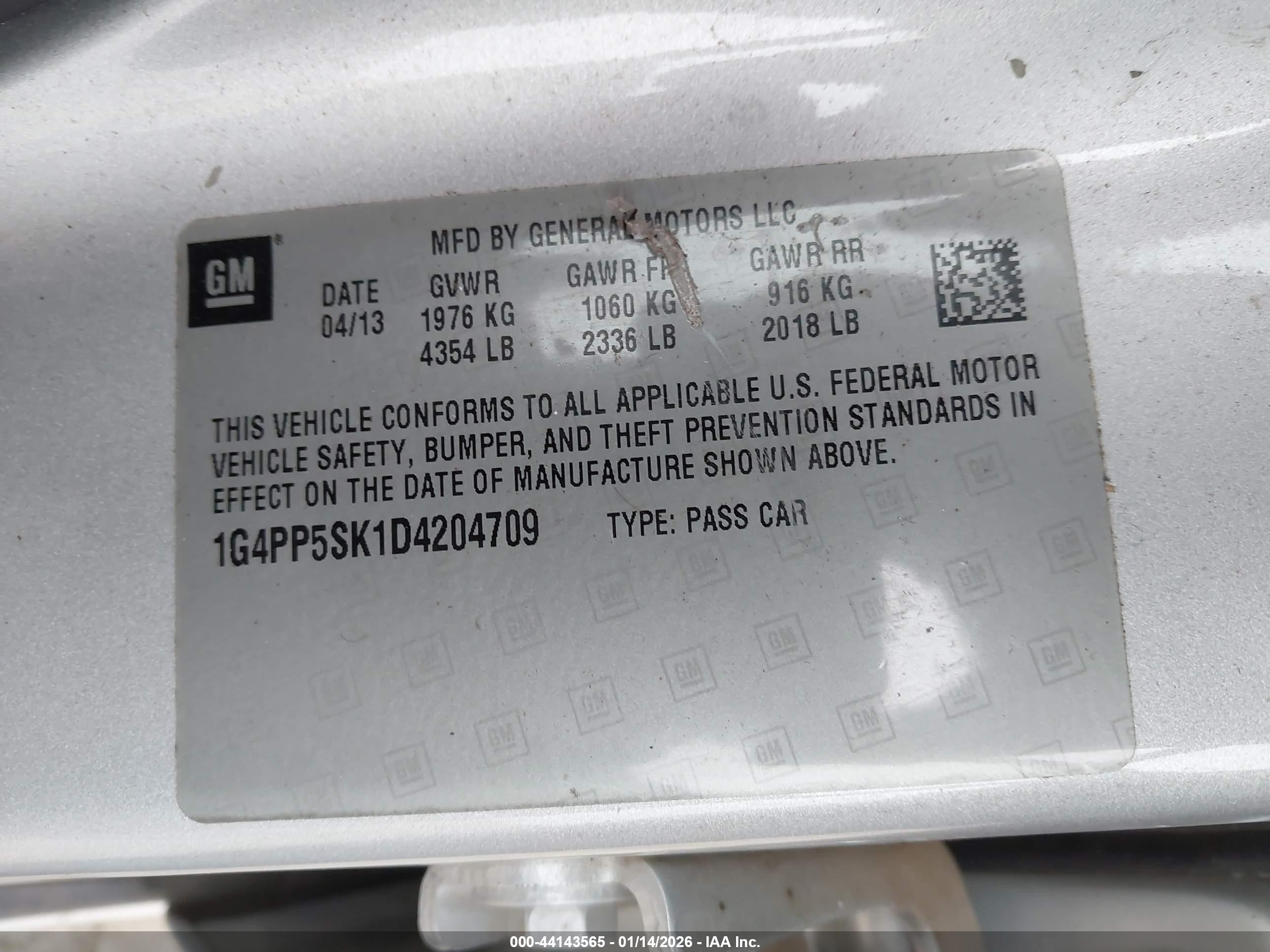 BUICK VERANO image 9