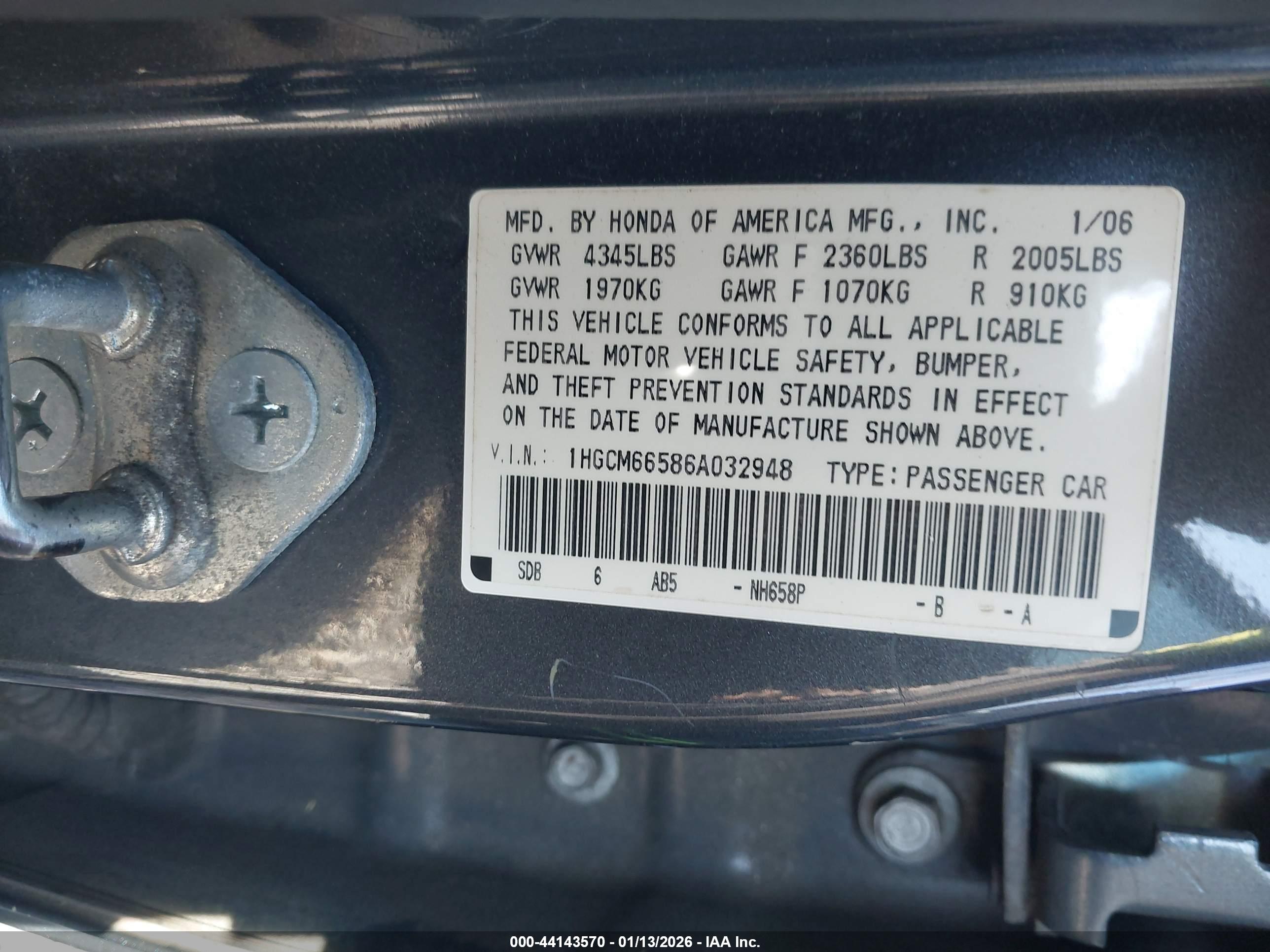 HONDA ACCORD image 9