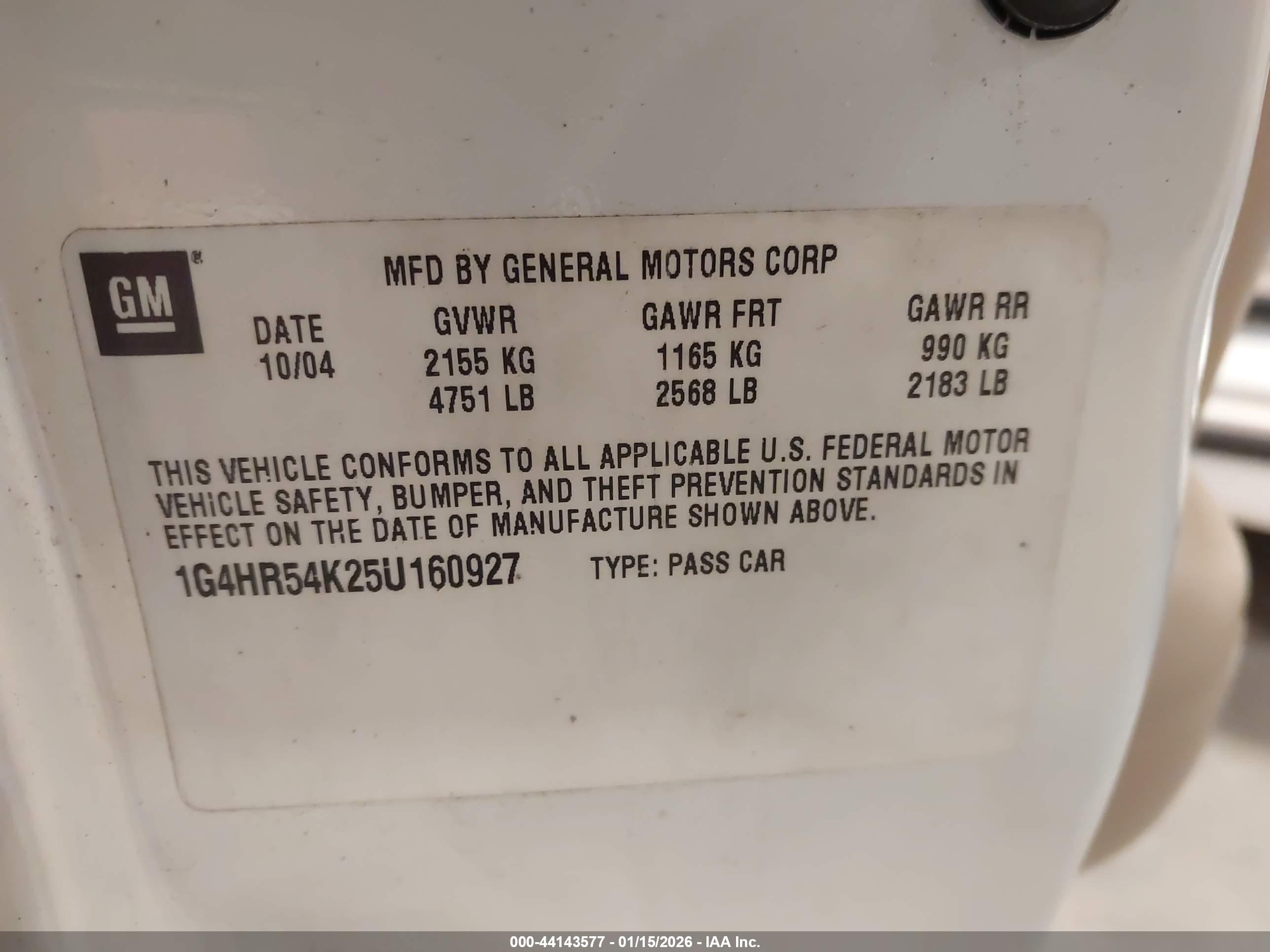BUICK LESABRE image 9