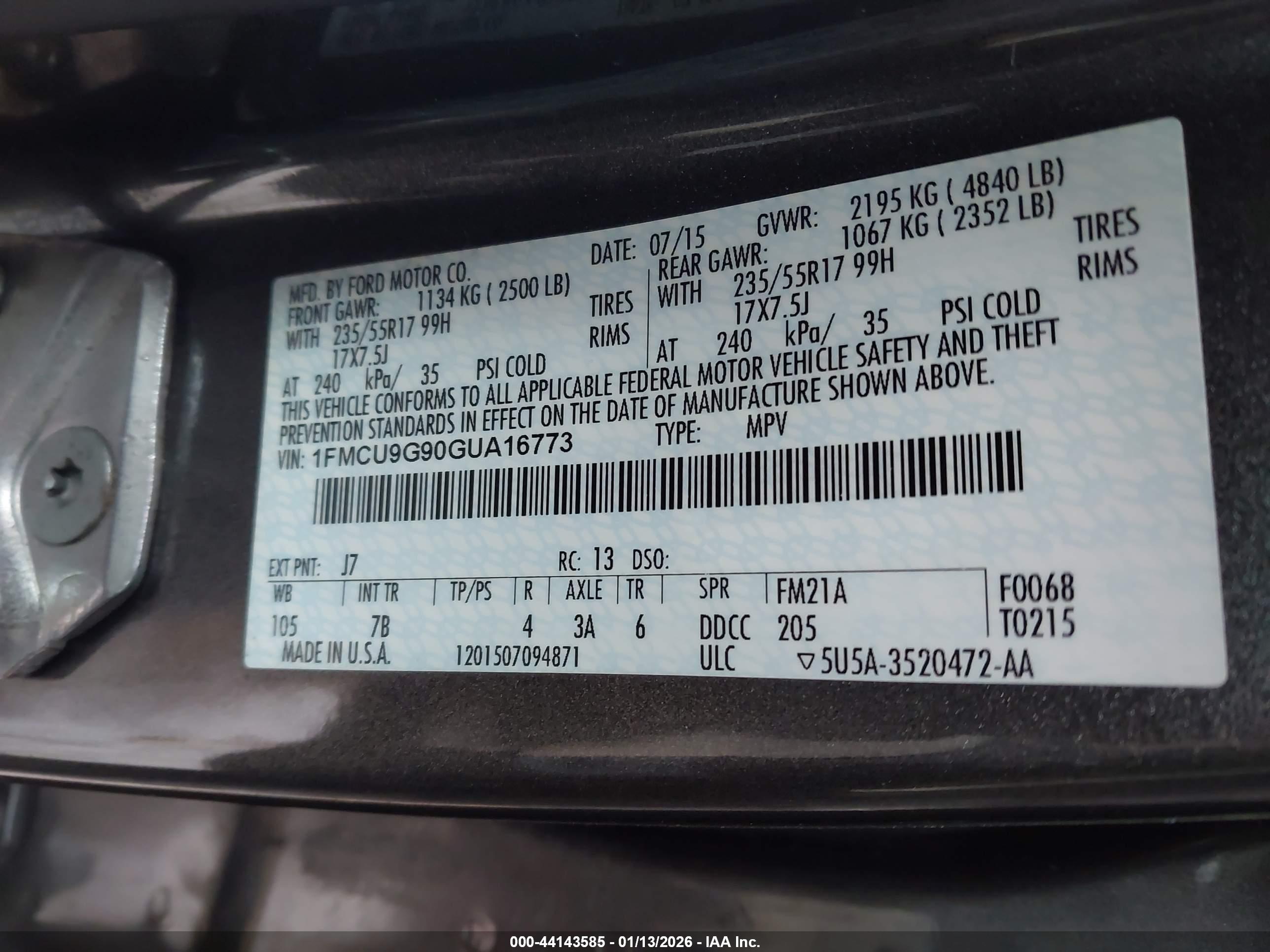 FORD ESCAPE image 9