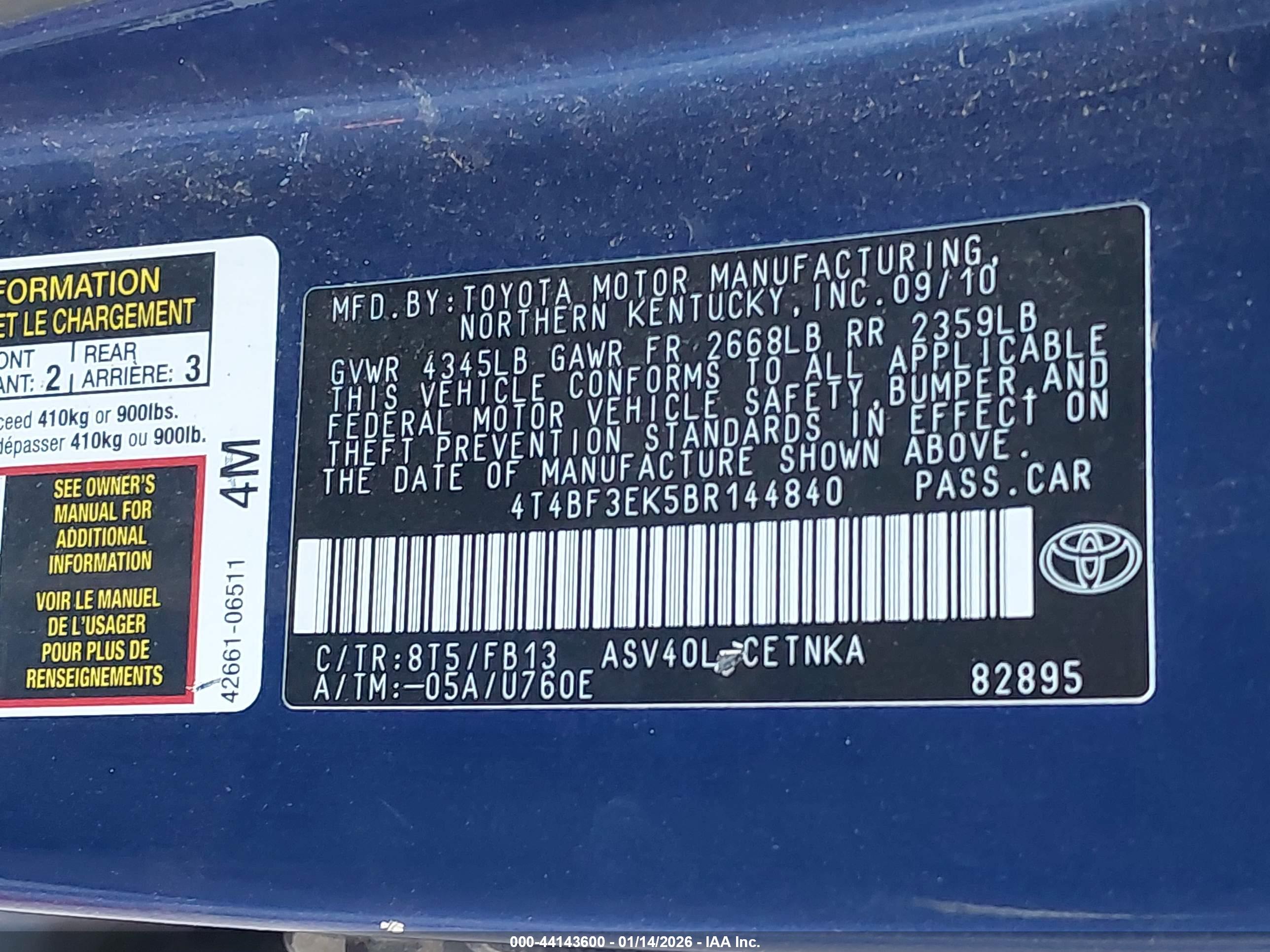 TOYOTA CAMRY image 9