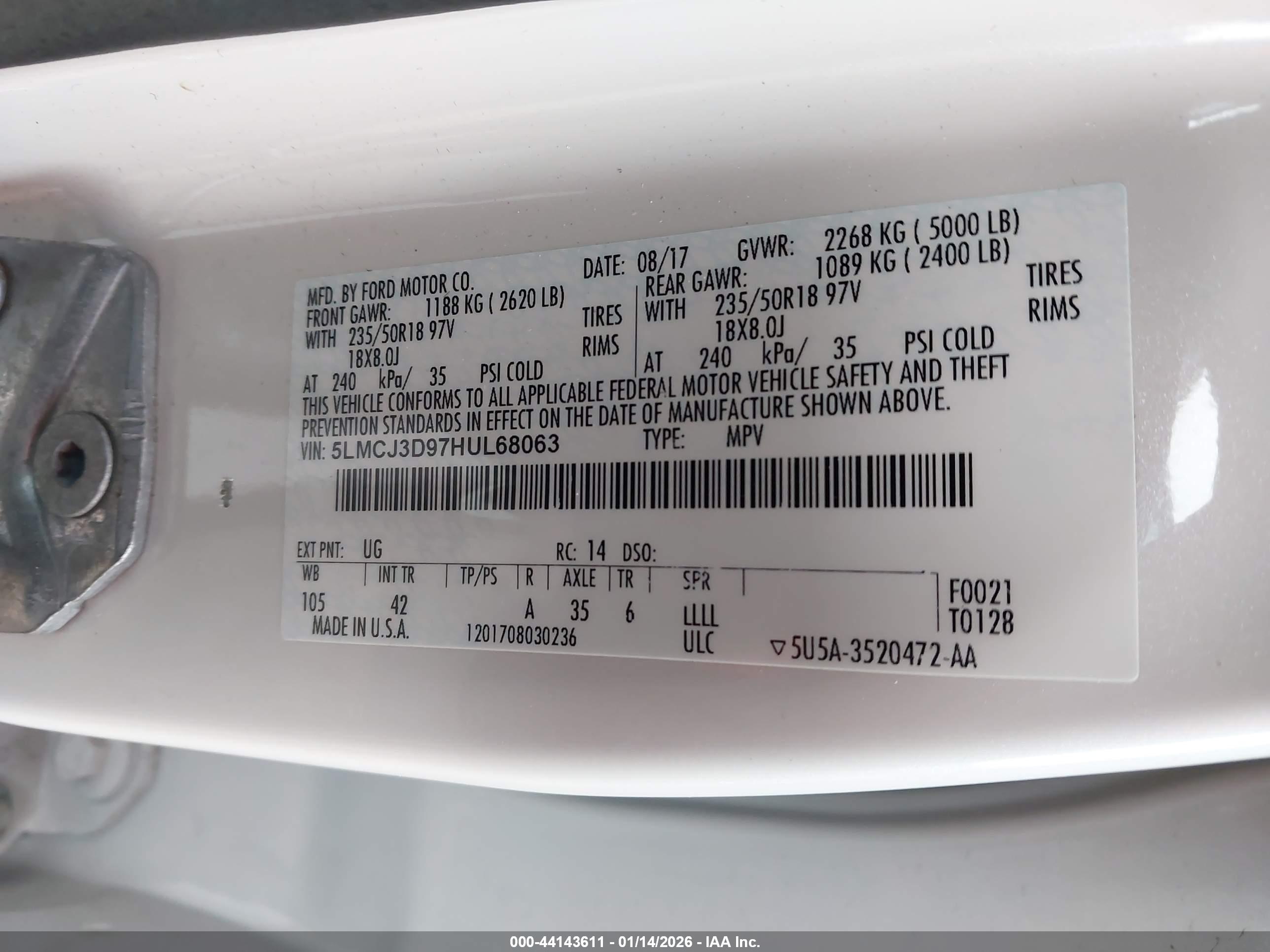 LINCOLN MKC image 9
