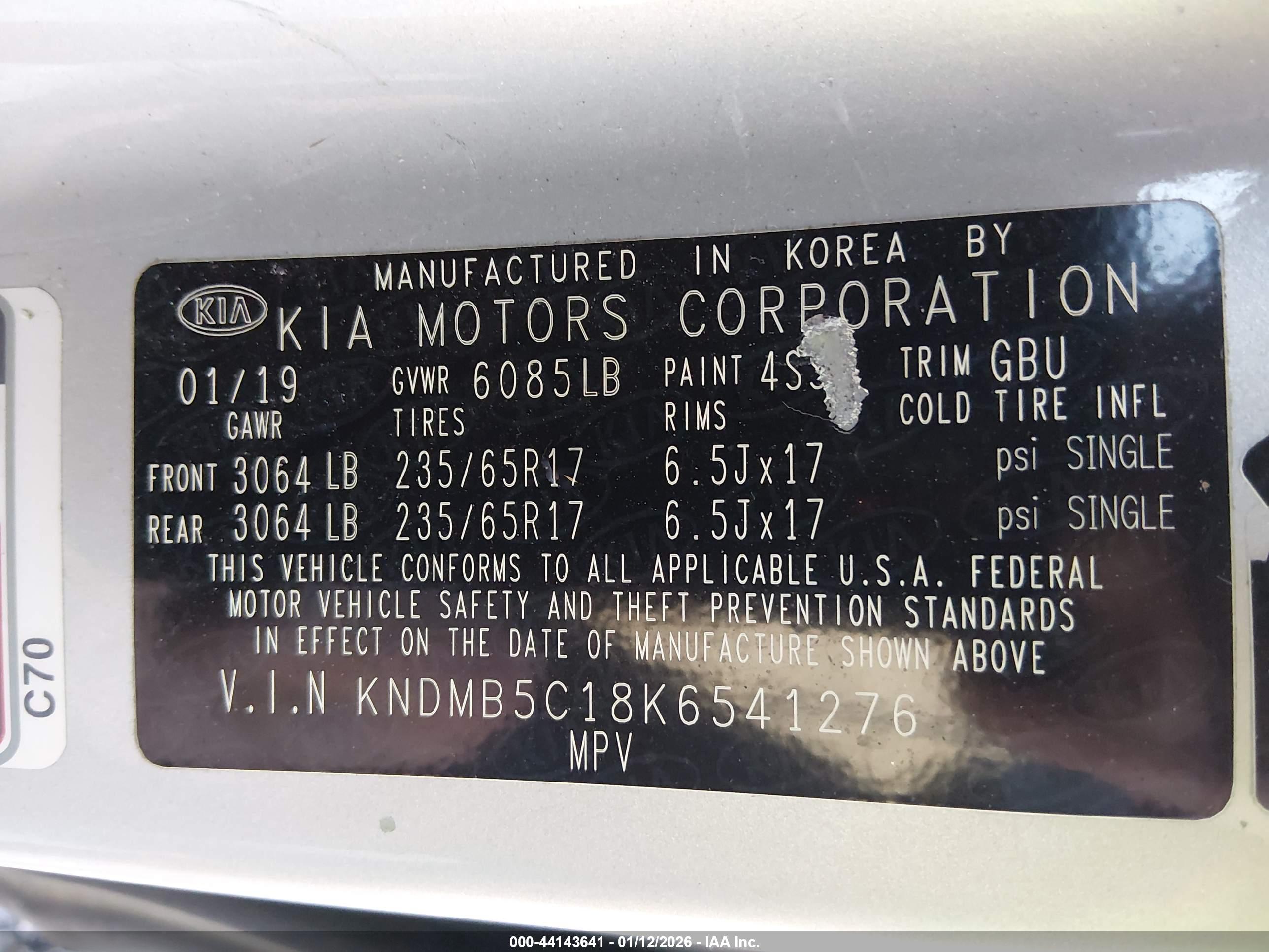 KIA SEDONA image 9