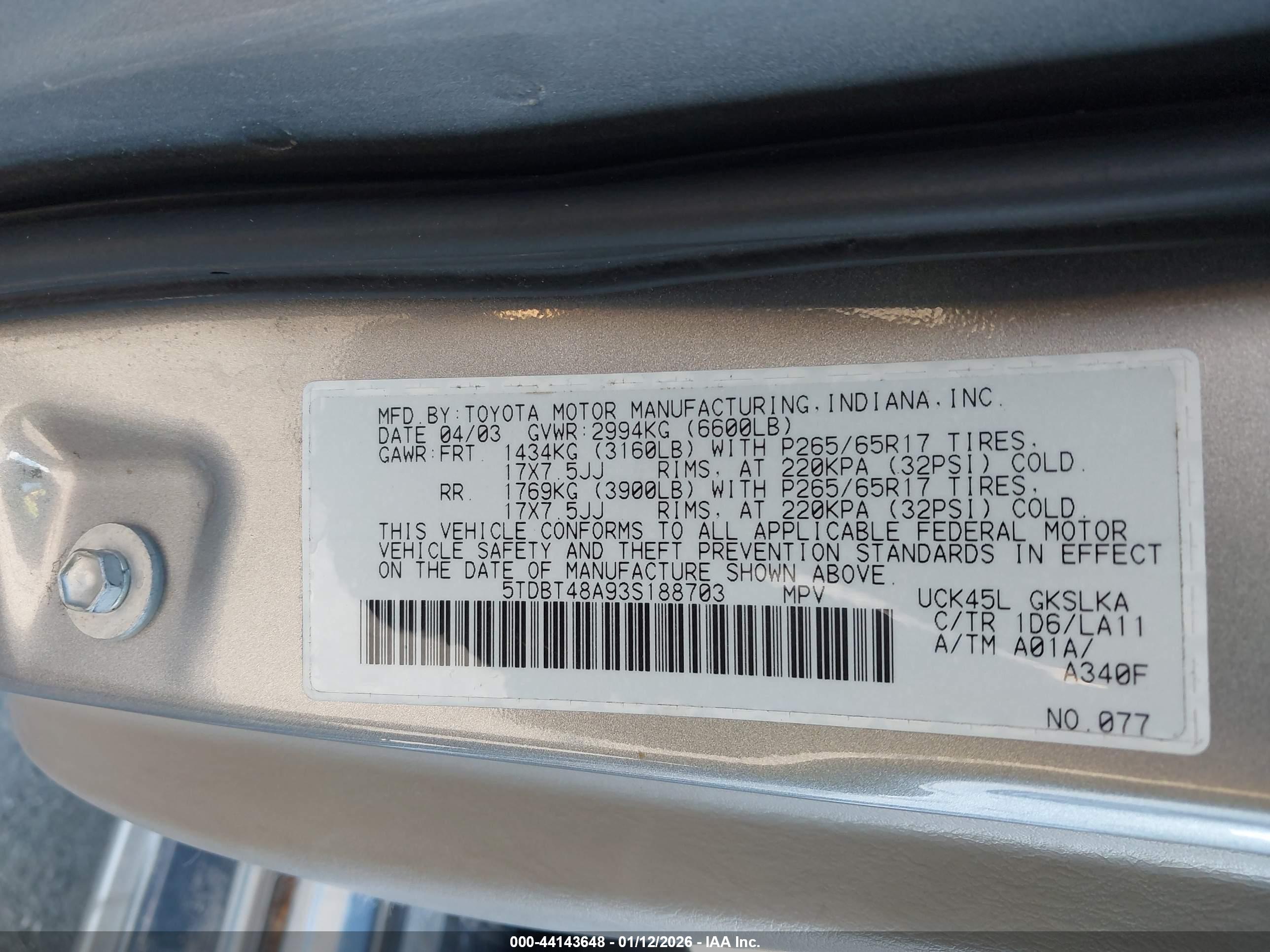 TOYOTA SEQUOIA image 9