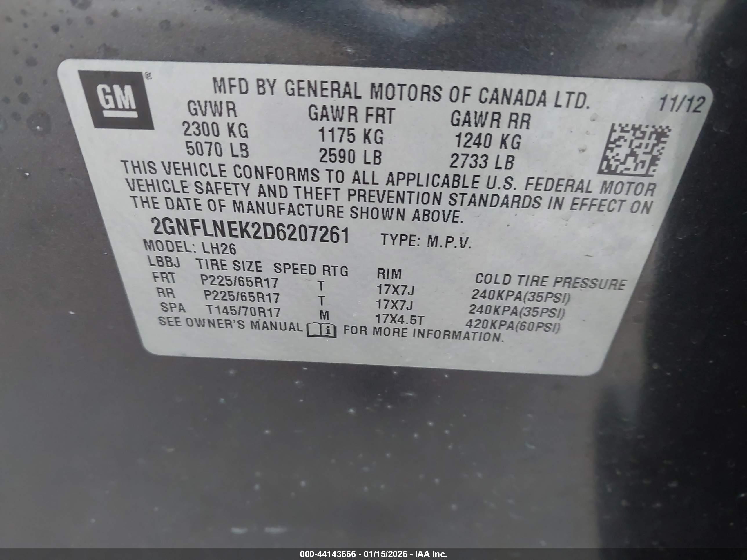 CHEVROLET EQUINOX image 9