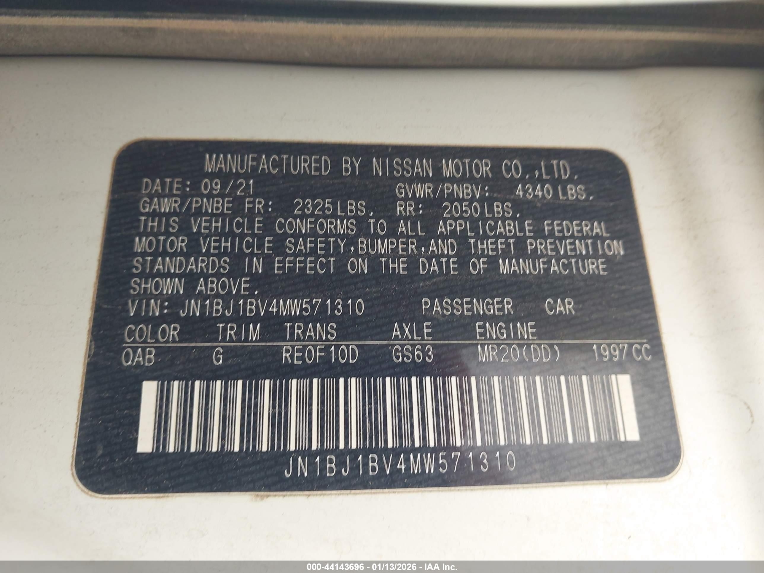 NISSAN ROGUE image 9