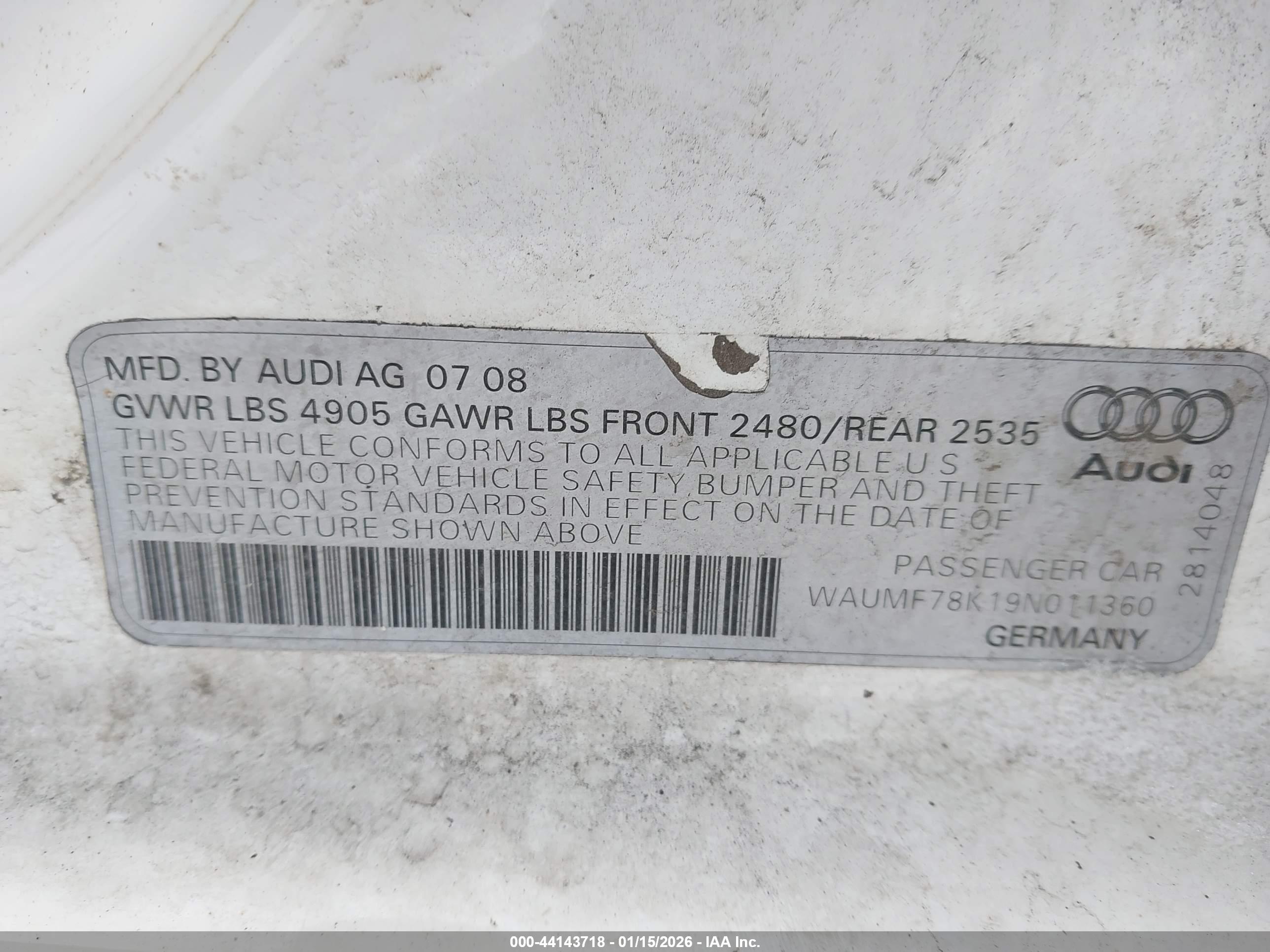 AUDI A4 image 9