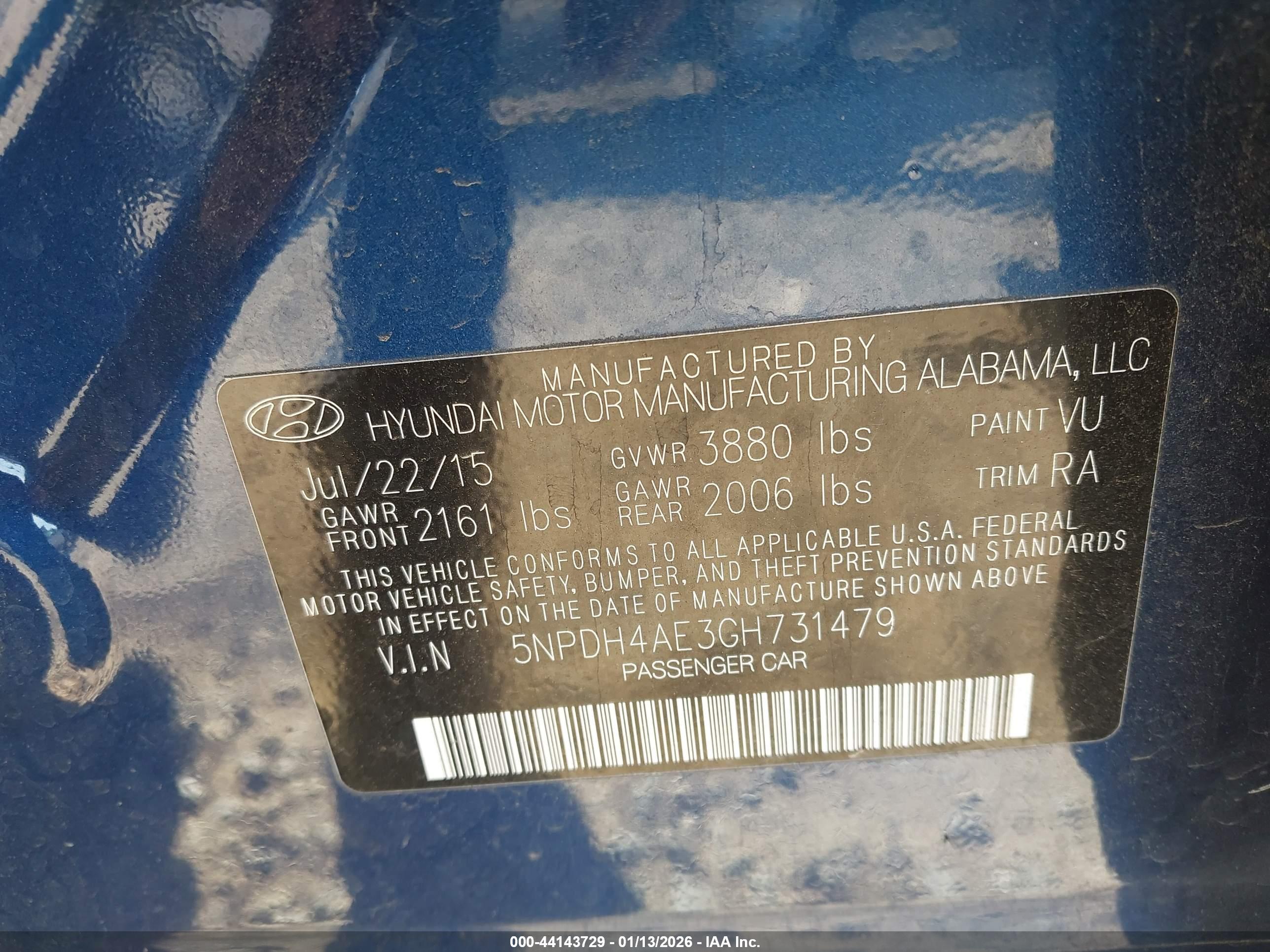 HYUNDAI ELANTRA image 9