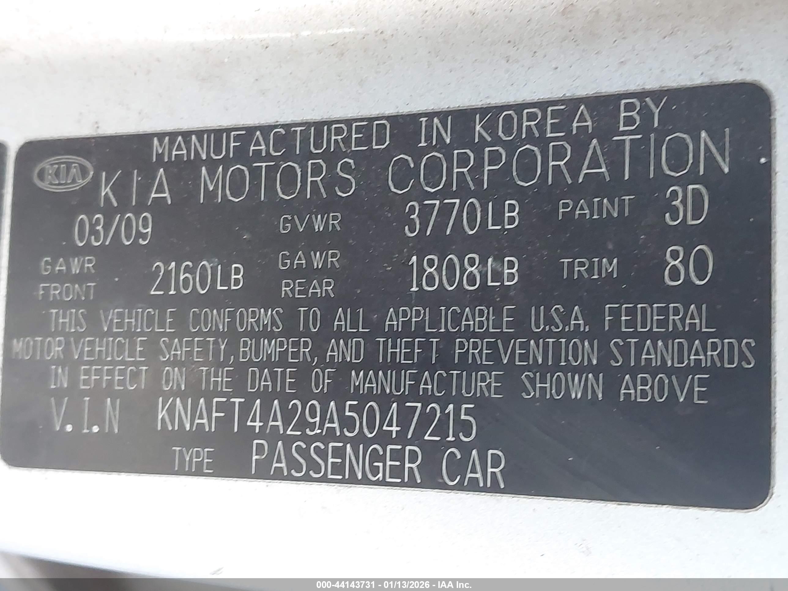 KIA FORTE image 9