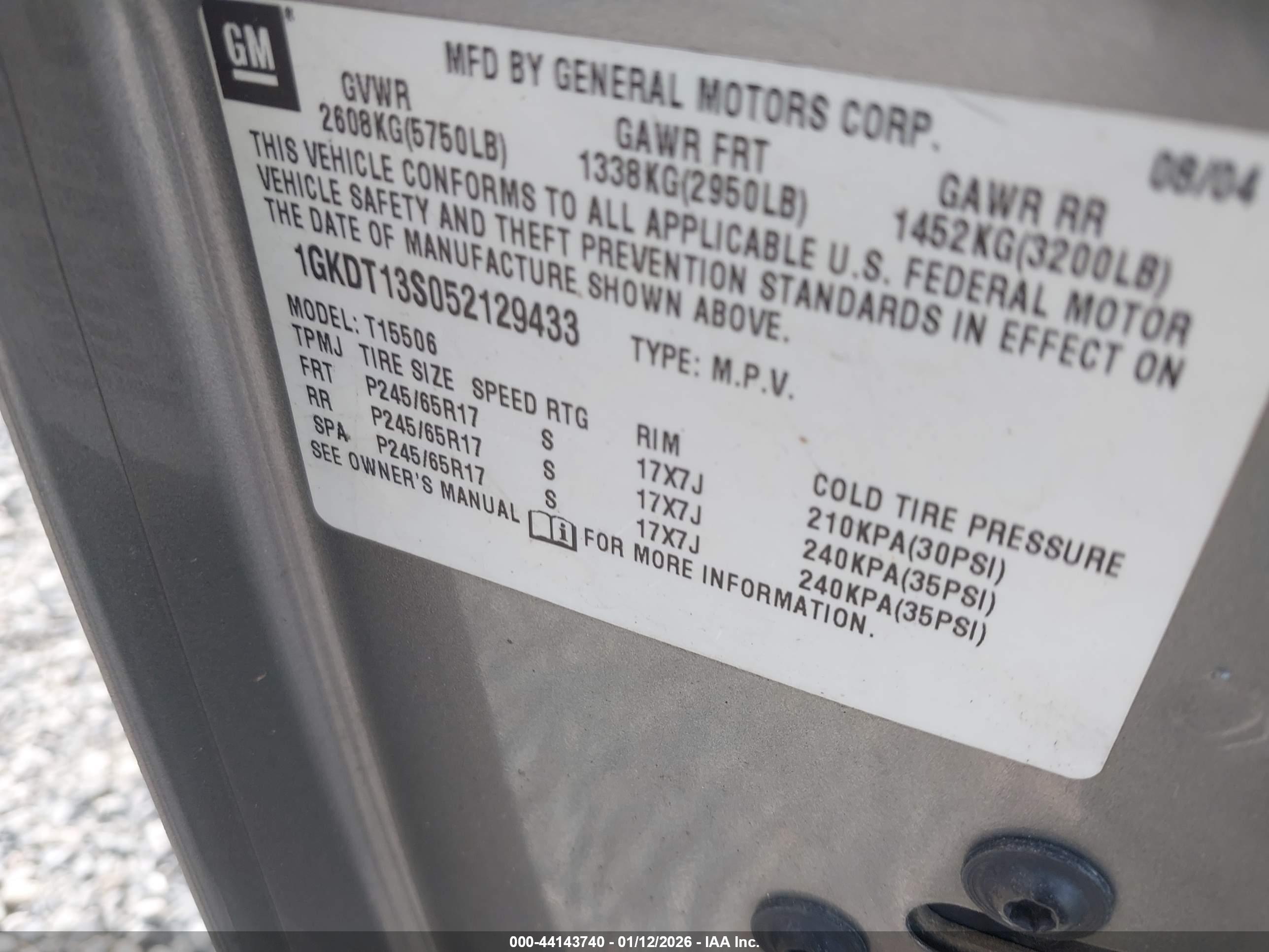 GMC ENVOY image 9